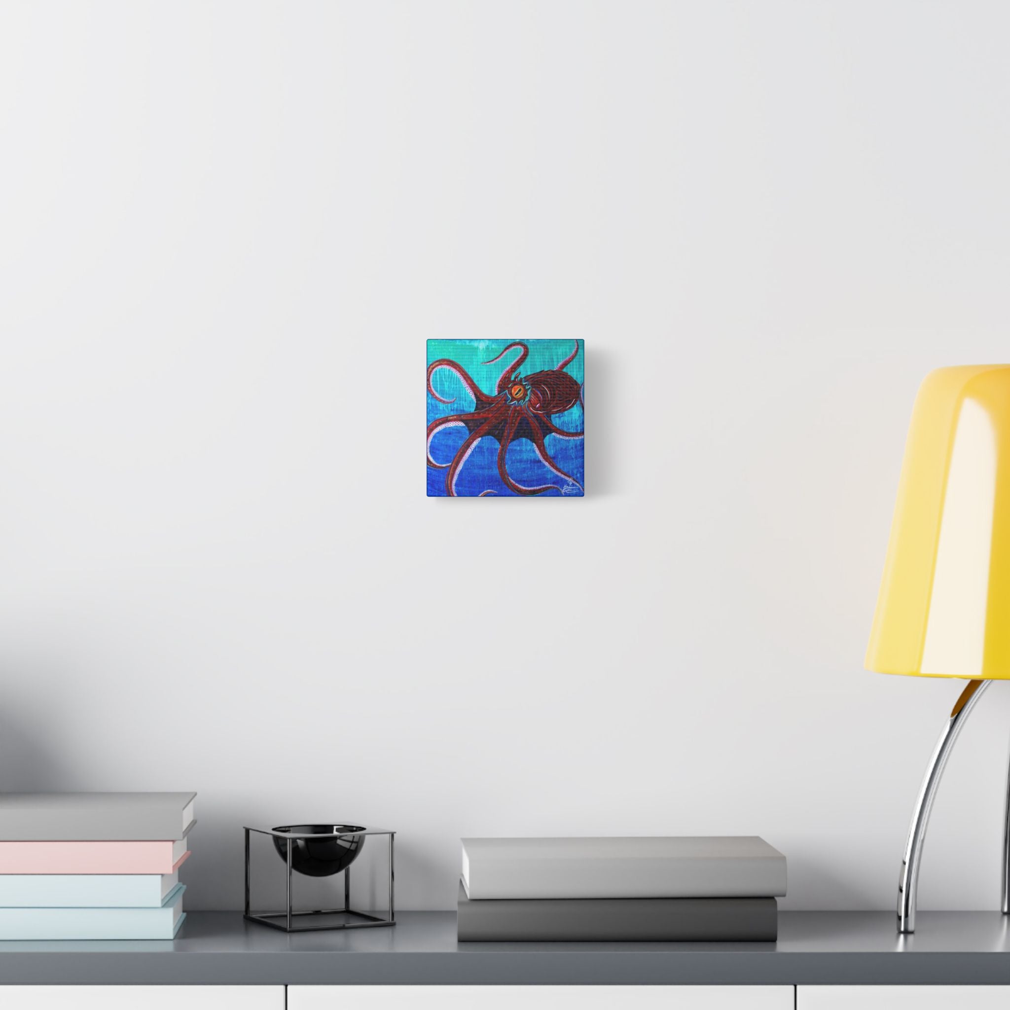 "Funky Octopoda" By Kai Gentile Reproduced On Gallery Wrapped Canvas