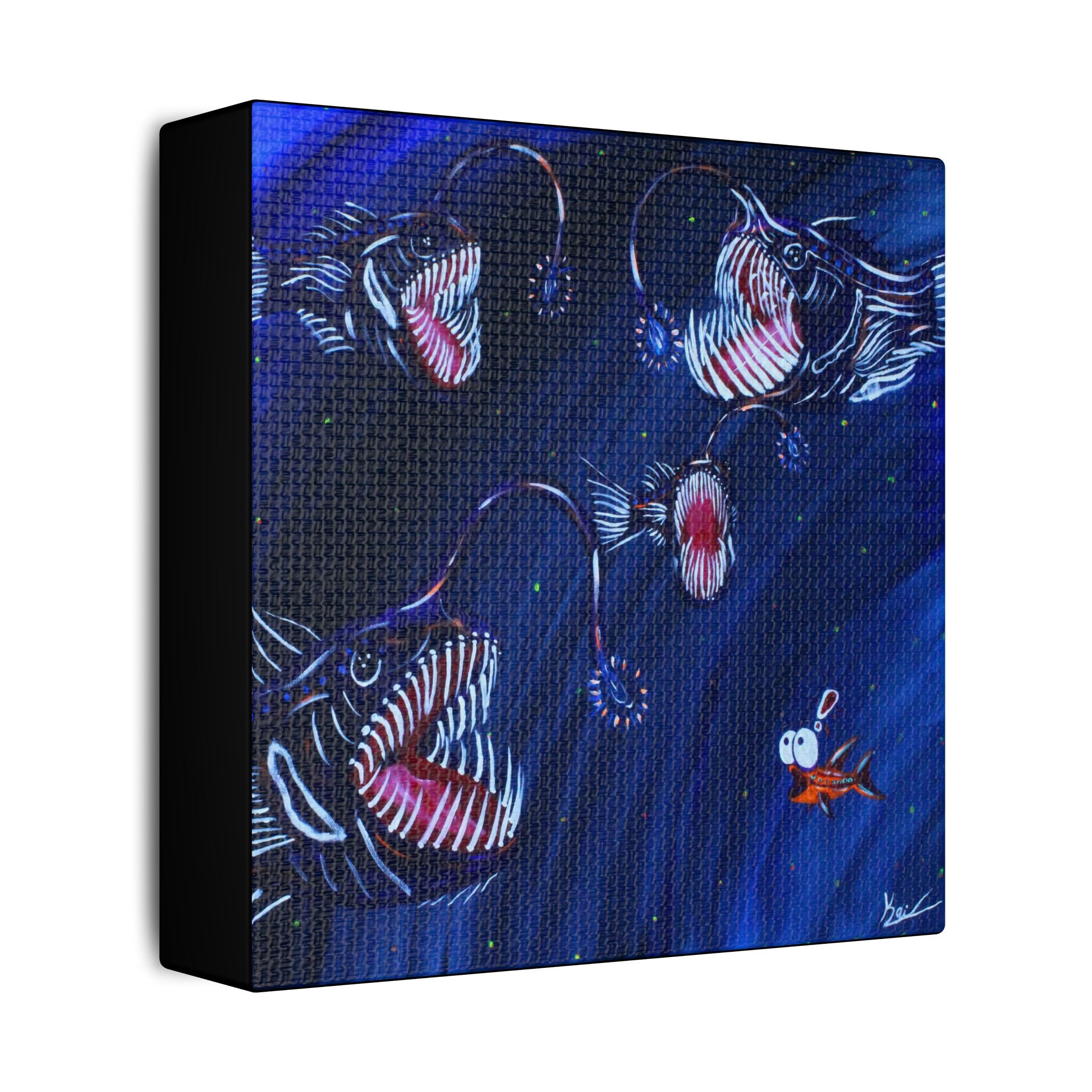 "Angler's Song" By Kai Gentile Reproduced On Gallery Wrapped Canvas