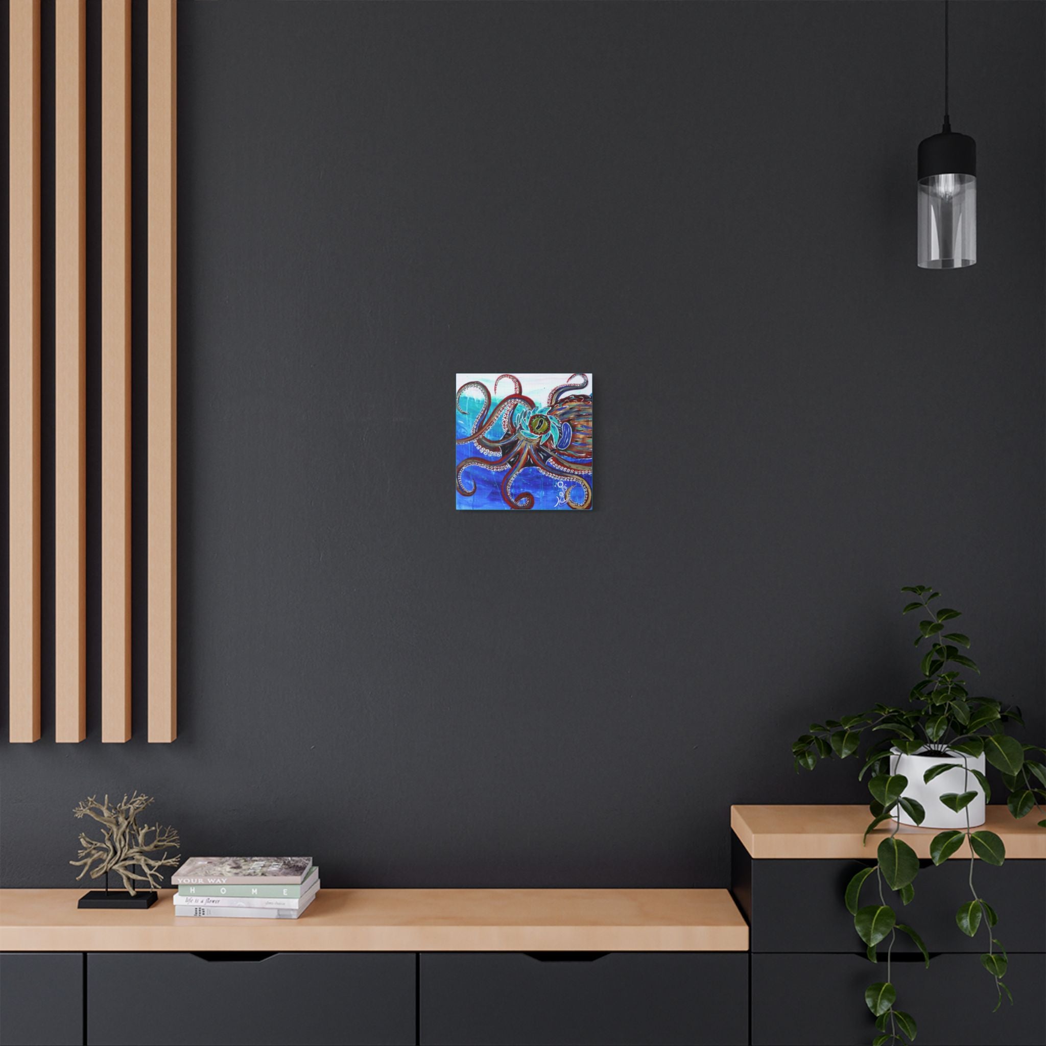 "Octopoda II" By Kai Gentile Reproduced On Gallery Wrapped Canvas