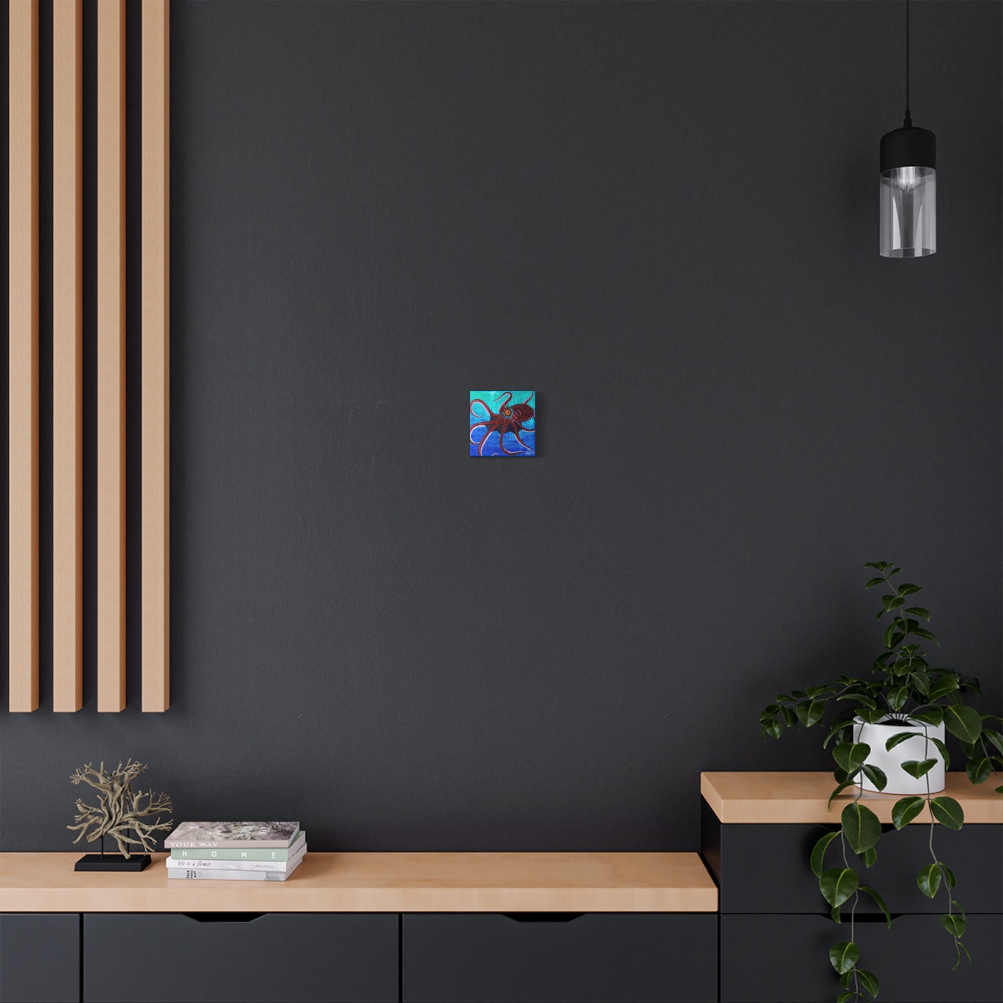 "Funky Octopoda" By Kai Gentile Reproduced On Gallery Wrapped Canvas