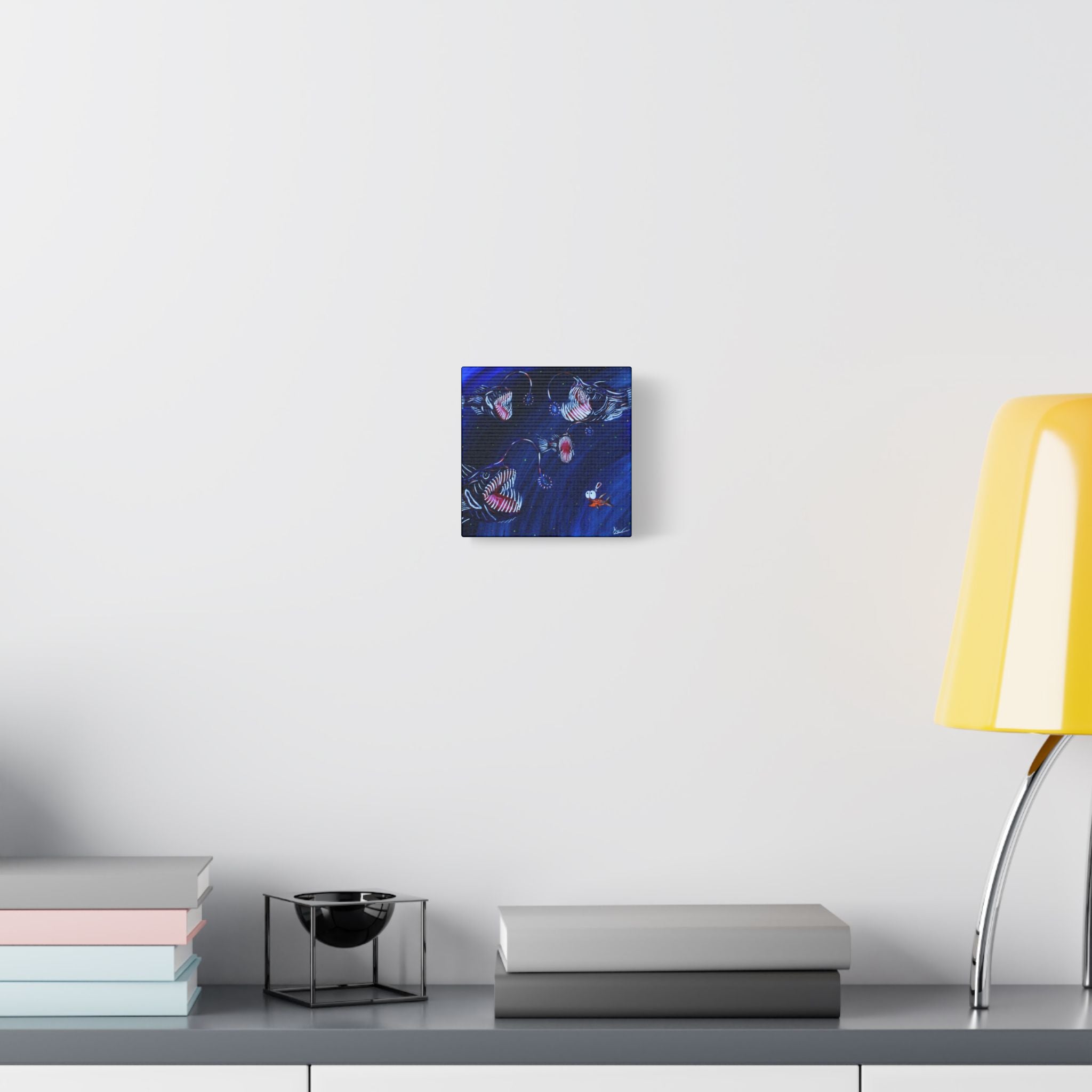 "Angler's Song" By Kai Gentile Reproduced On Gallery Wrapped Canvas