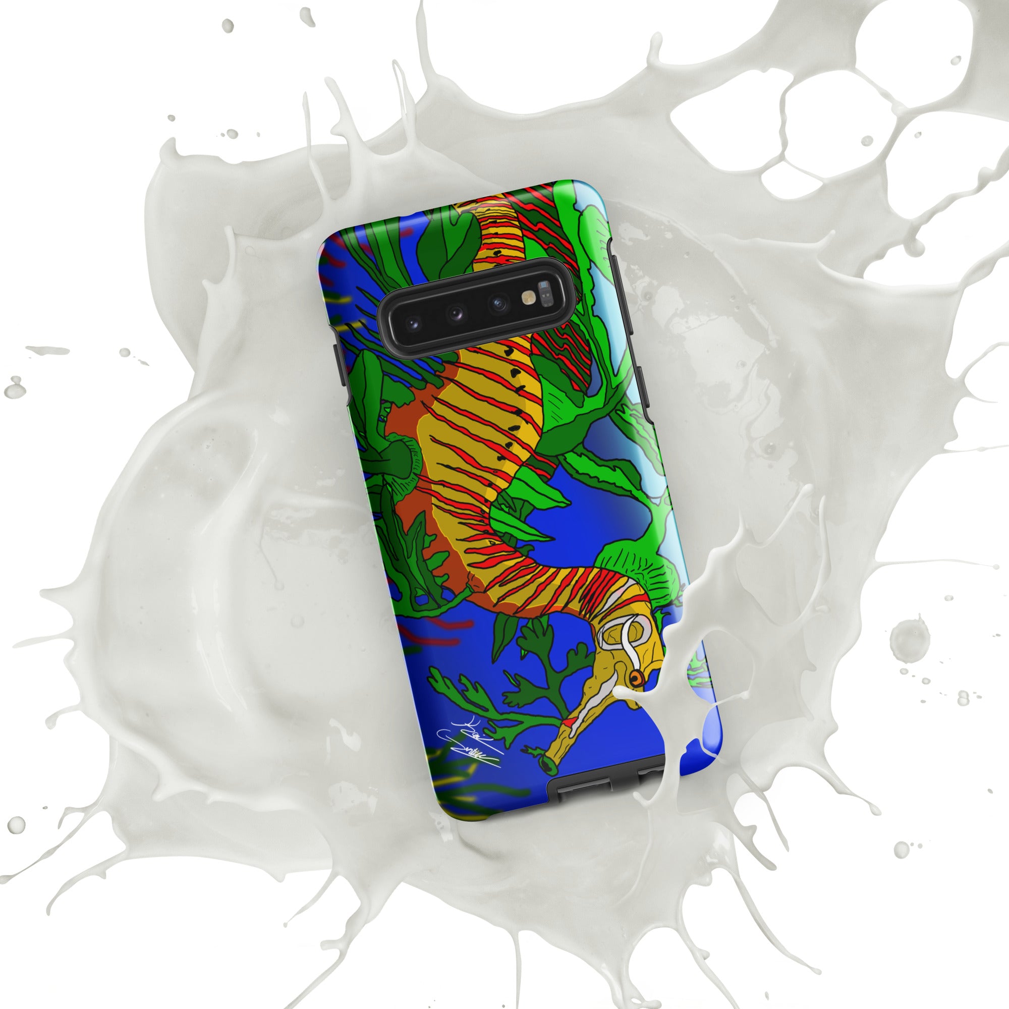 "Leafy Sea Dragon" By Kai Gentile Tough case for Samsung Phone®