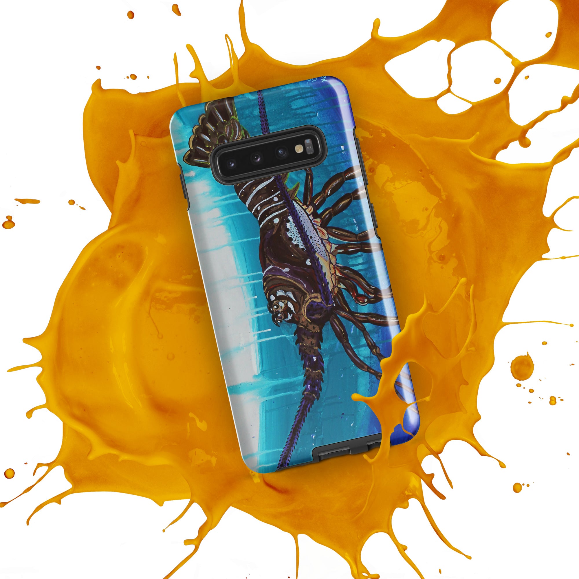 "Florida Spiny Lobster" By Kai Gentile Tough case for Samsung Phone®