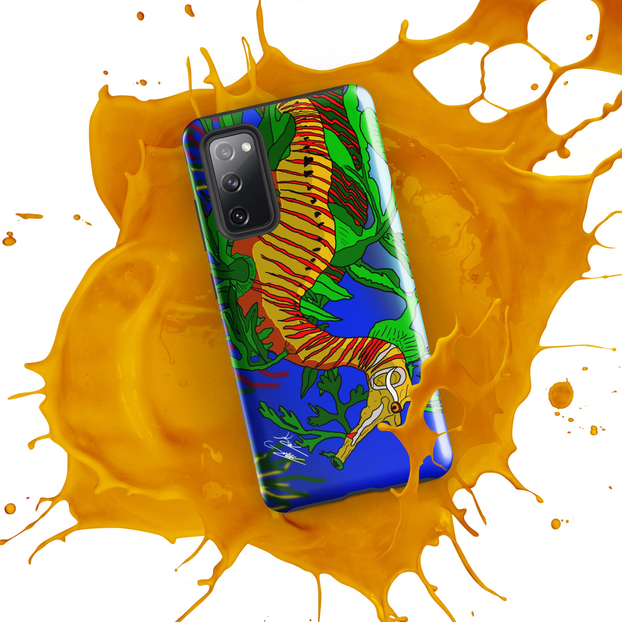 "Leafy Sea Dragon" By Kai Gentile Tough case for Samsung Phone®