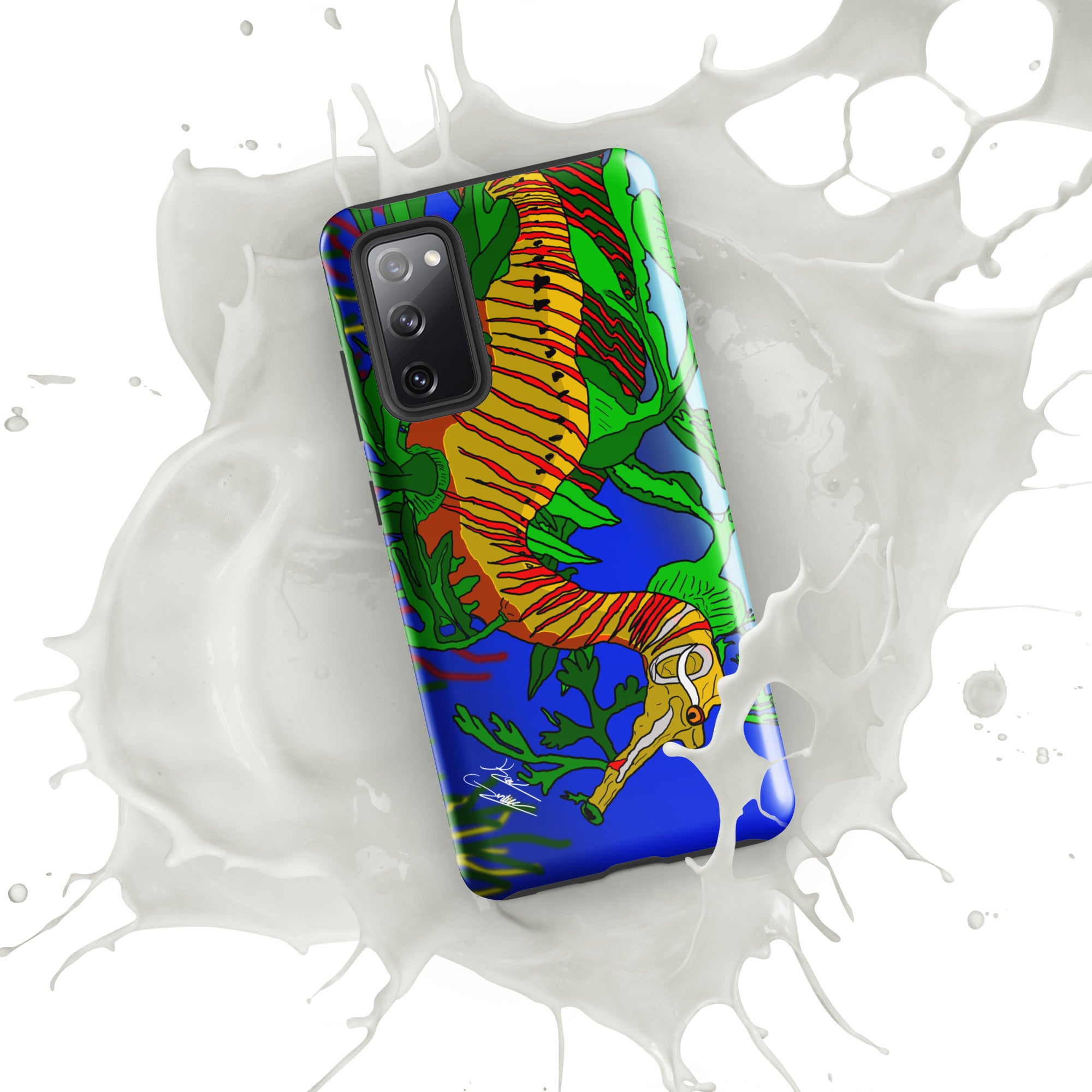 "Leafy Sea Dragon" By Kai Gentile Tough case for Samsung Phone®