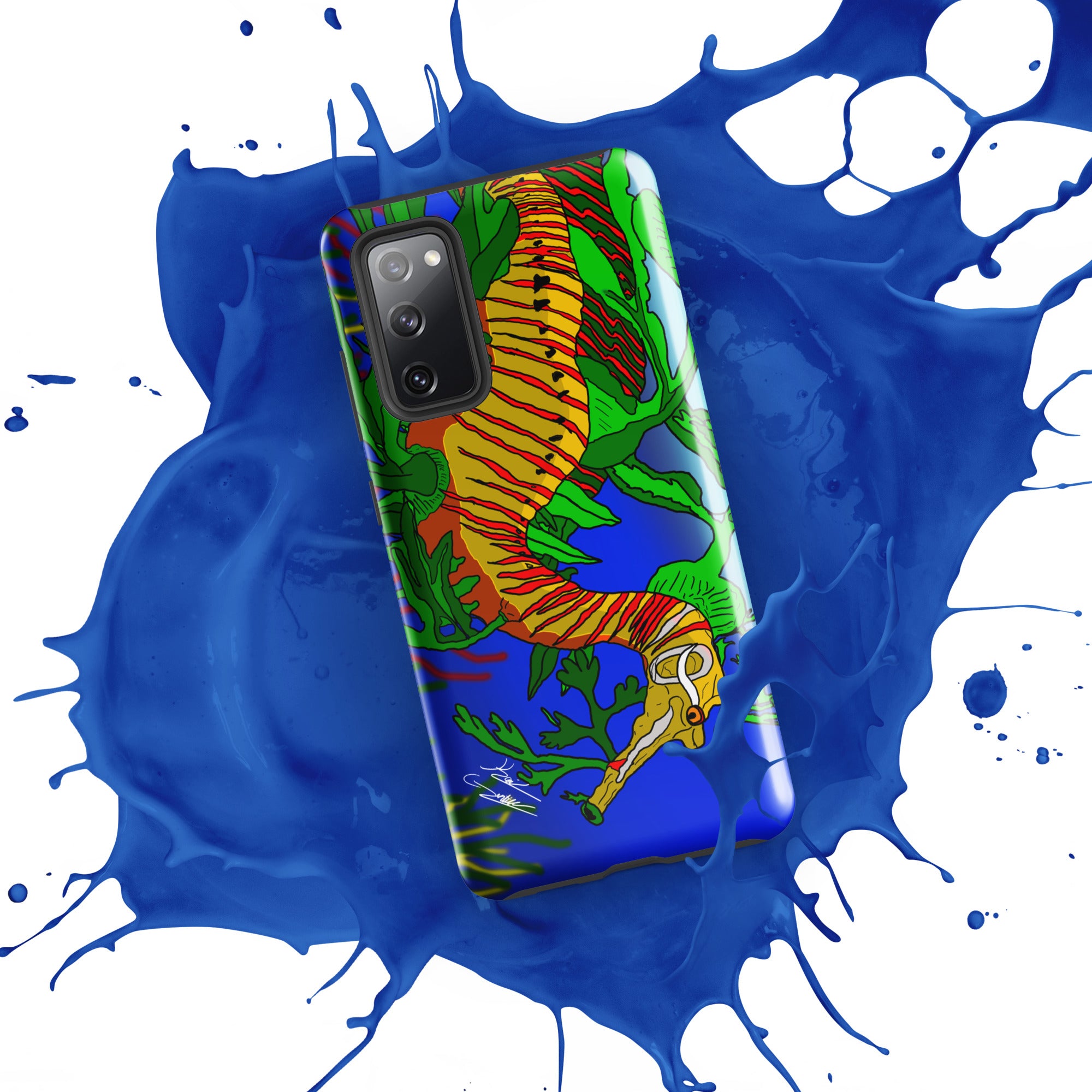 "Leafy Sea Dragon" By Kai Gentile Tough case for Samsung Phone®