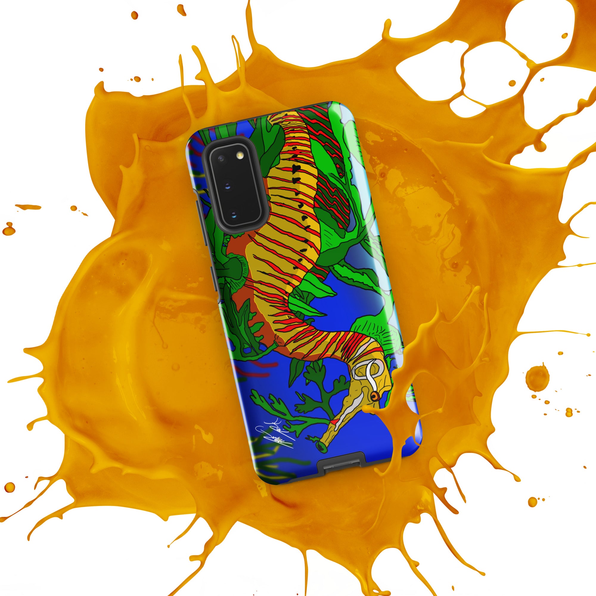 "Leafy Sea Dragon" By Kai Gentile Tough case for Samsung Phone®
