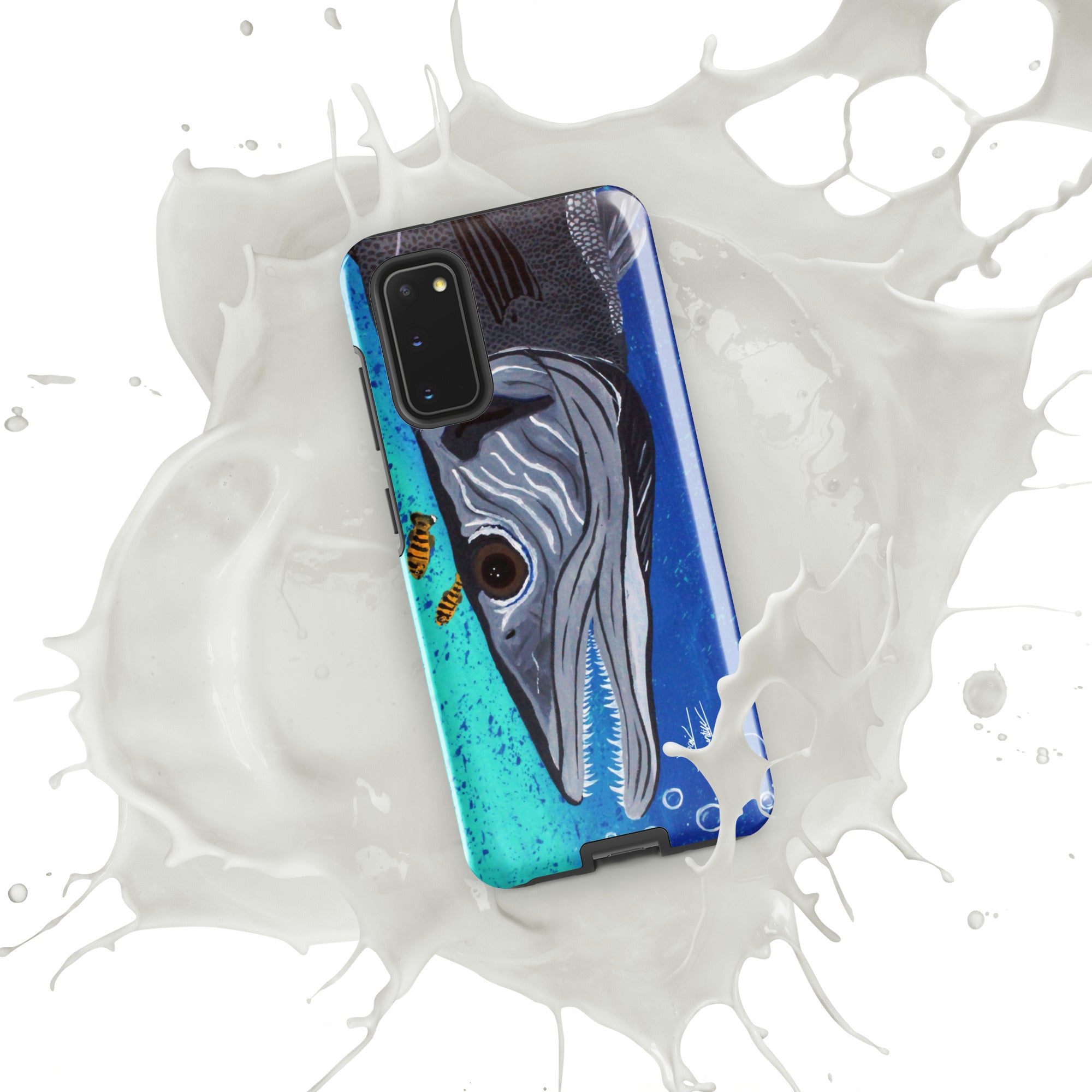 "Ooh! Barracuda!" By Kai Gentile Tough case for Samsung Phone®