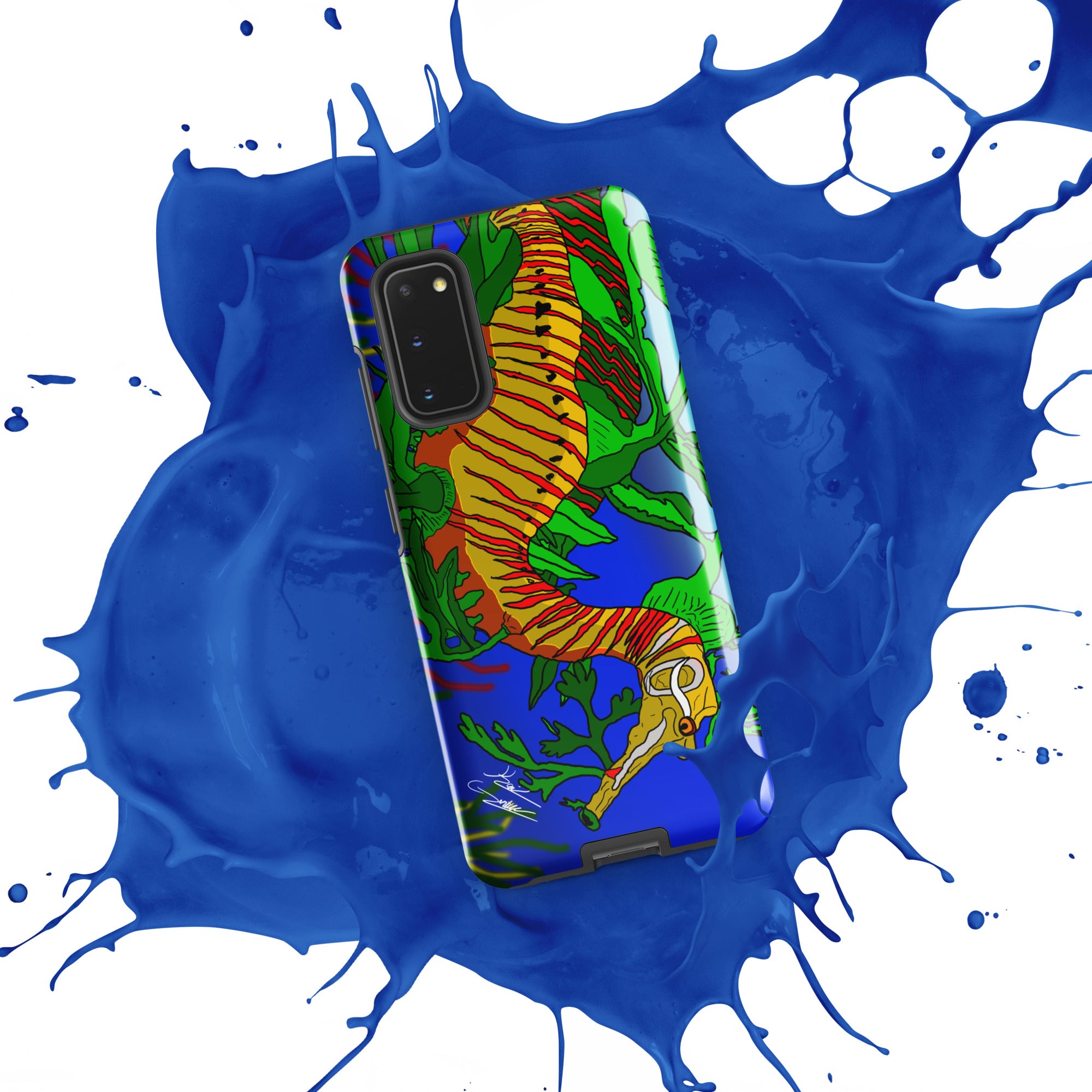 "Leafy Sea Dragon" By Kai Gentile Tough case for Samsung Phone®