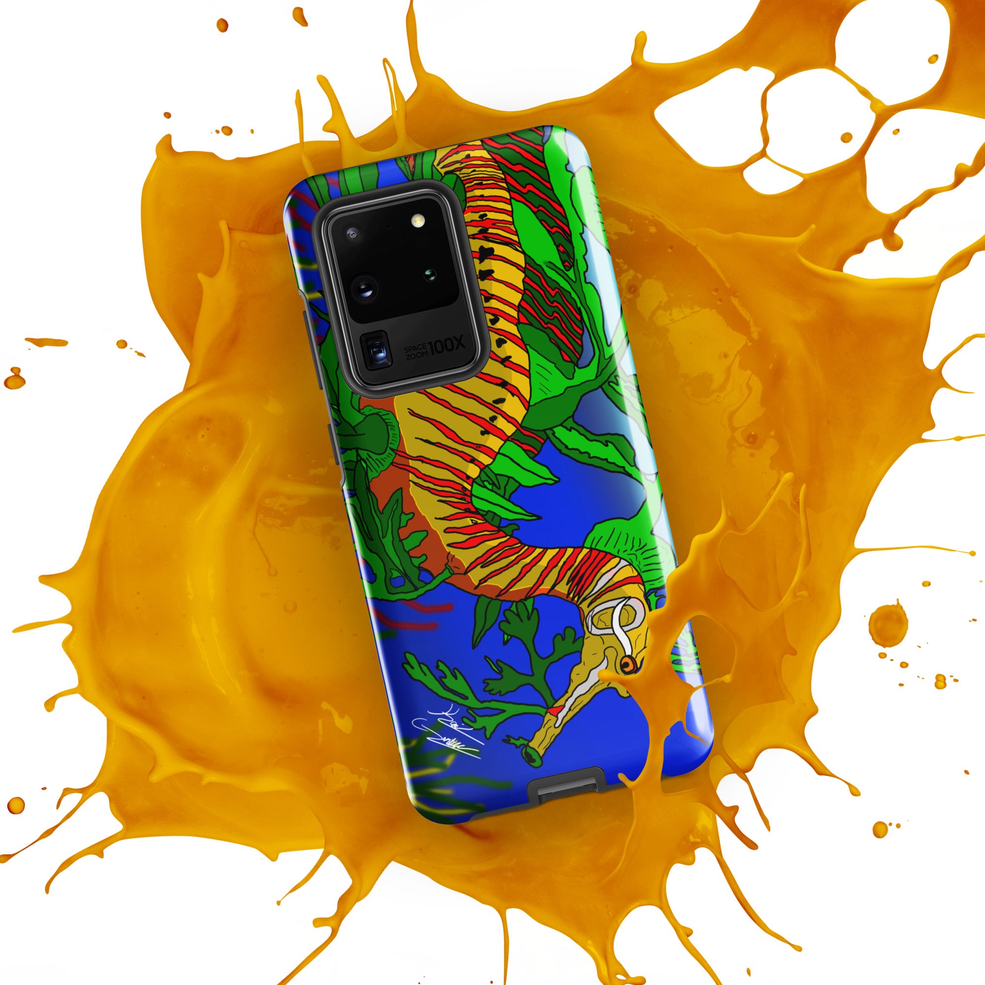 "Leafy Sea Dragon" By Kai Gentile Tough case for Samsung Phone®