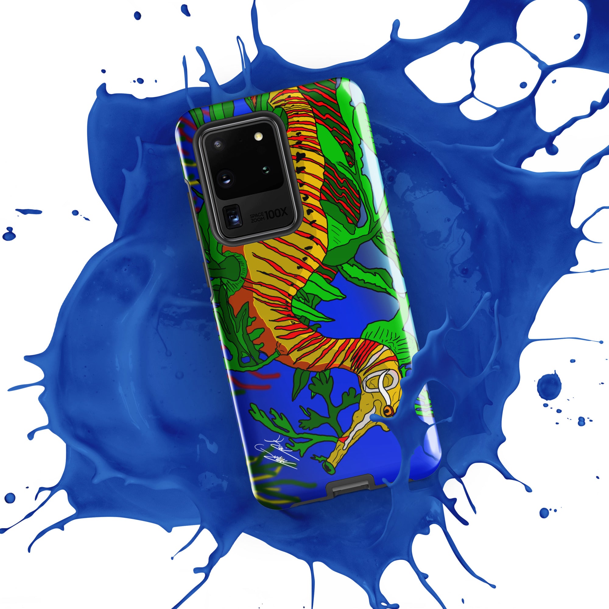 "Leafy Sea Dragon" By Kai Gentile Tough case for Samsung Phone®