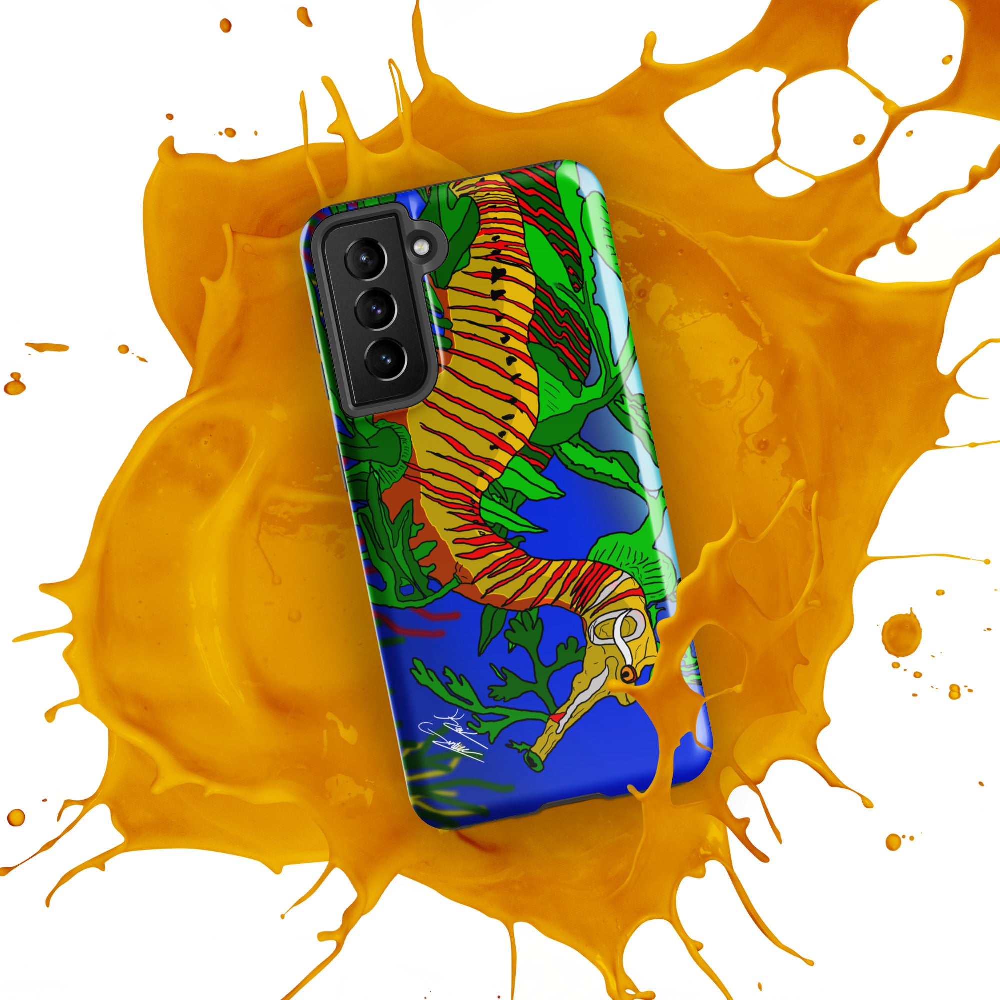 "Leafy Sea Dragon" By Kai Gentile Tough case for Samsung Phone®