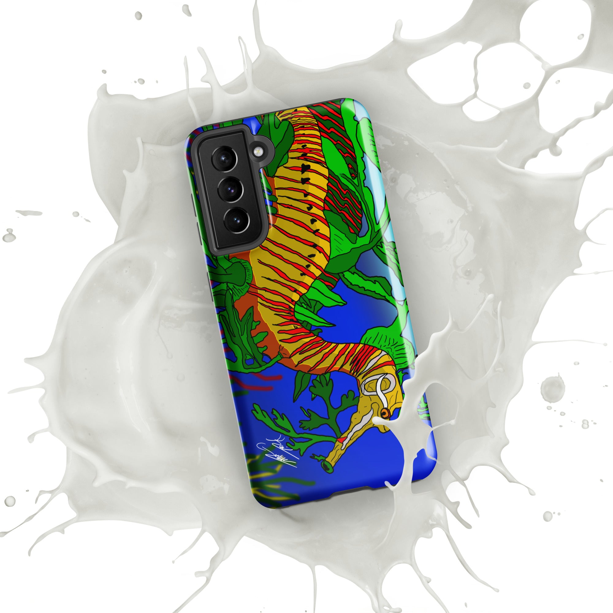 "Leafy Sea Dragon" By Kai Gentile Tough case for Samsung Phone®