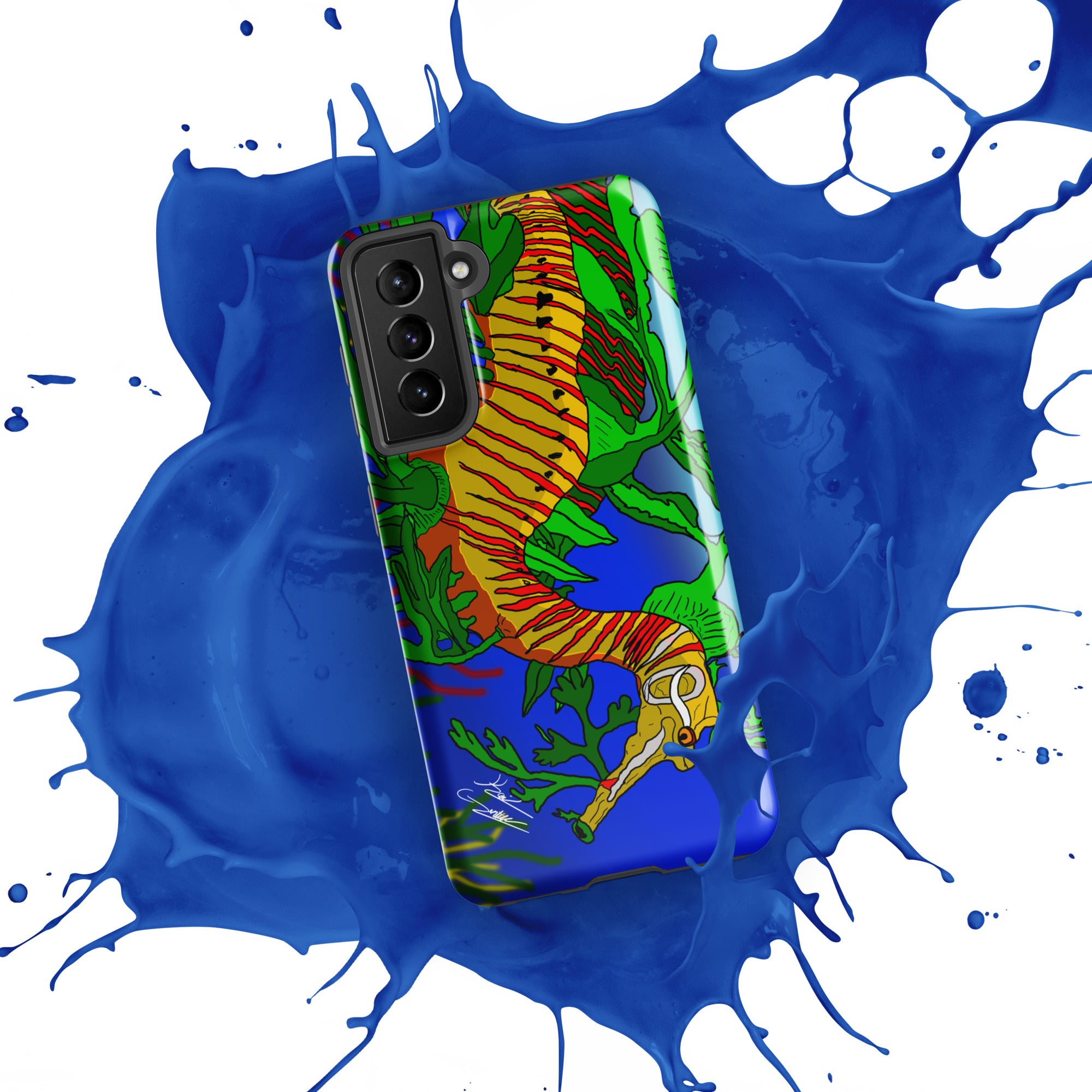 "Leafy Sea Dragon" By Kai Gentile Tough case for Samsung Phone®