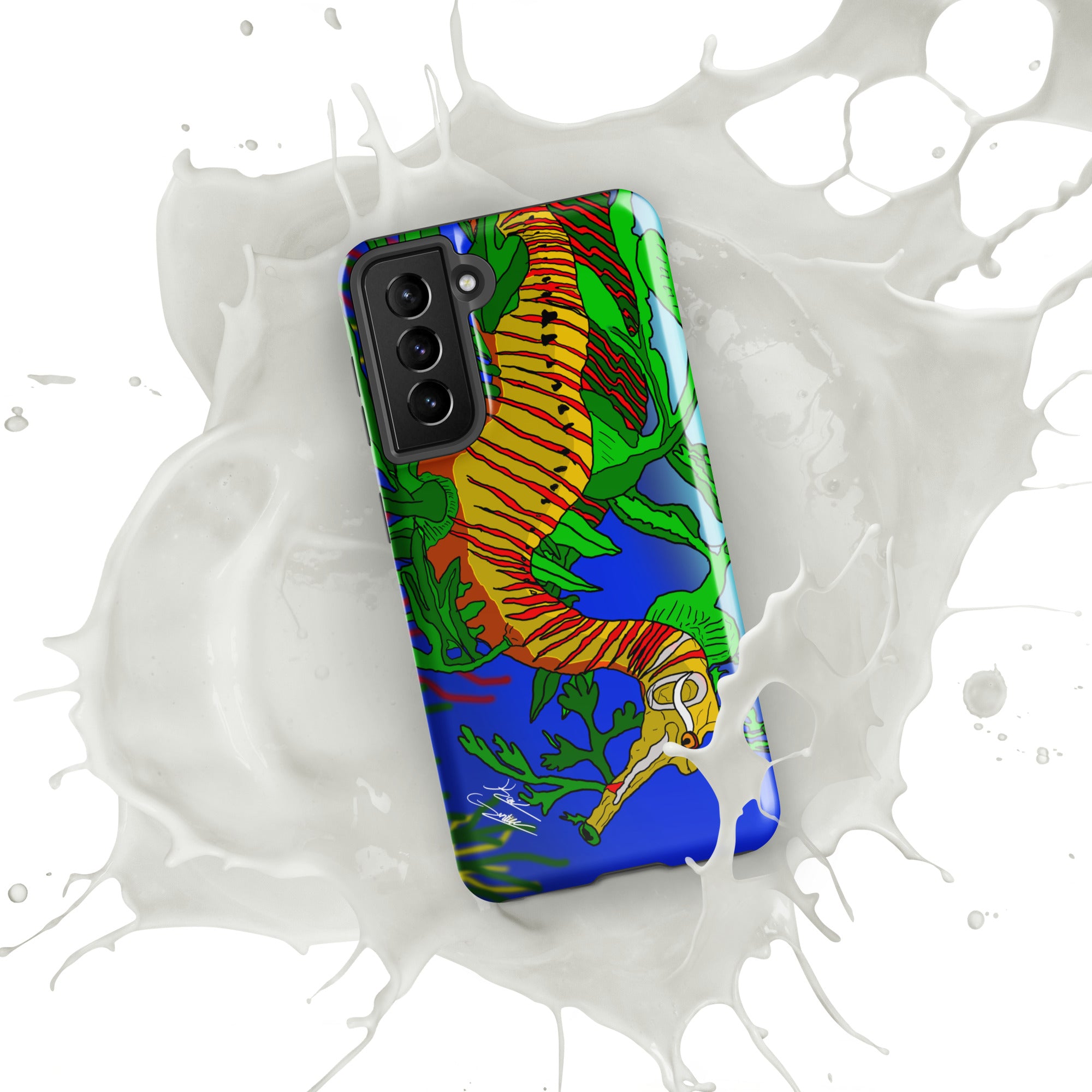 "Leafy Sea Dragon" By Kai Gentile Tough case for Samsung Phone®