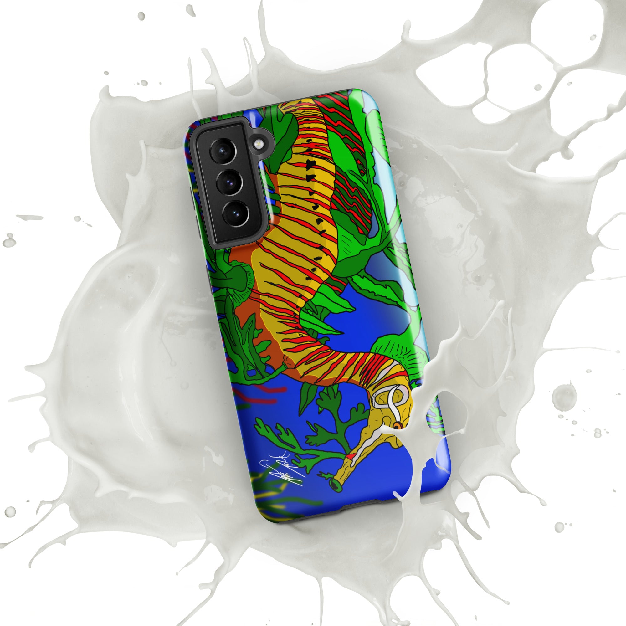 "Leafy Sea Dragon" By Kai Gentile Tough case for Samsung Phone®