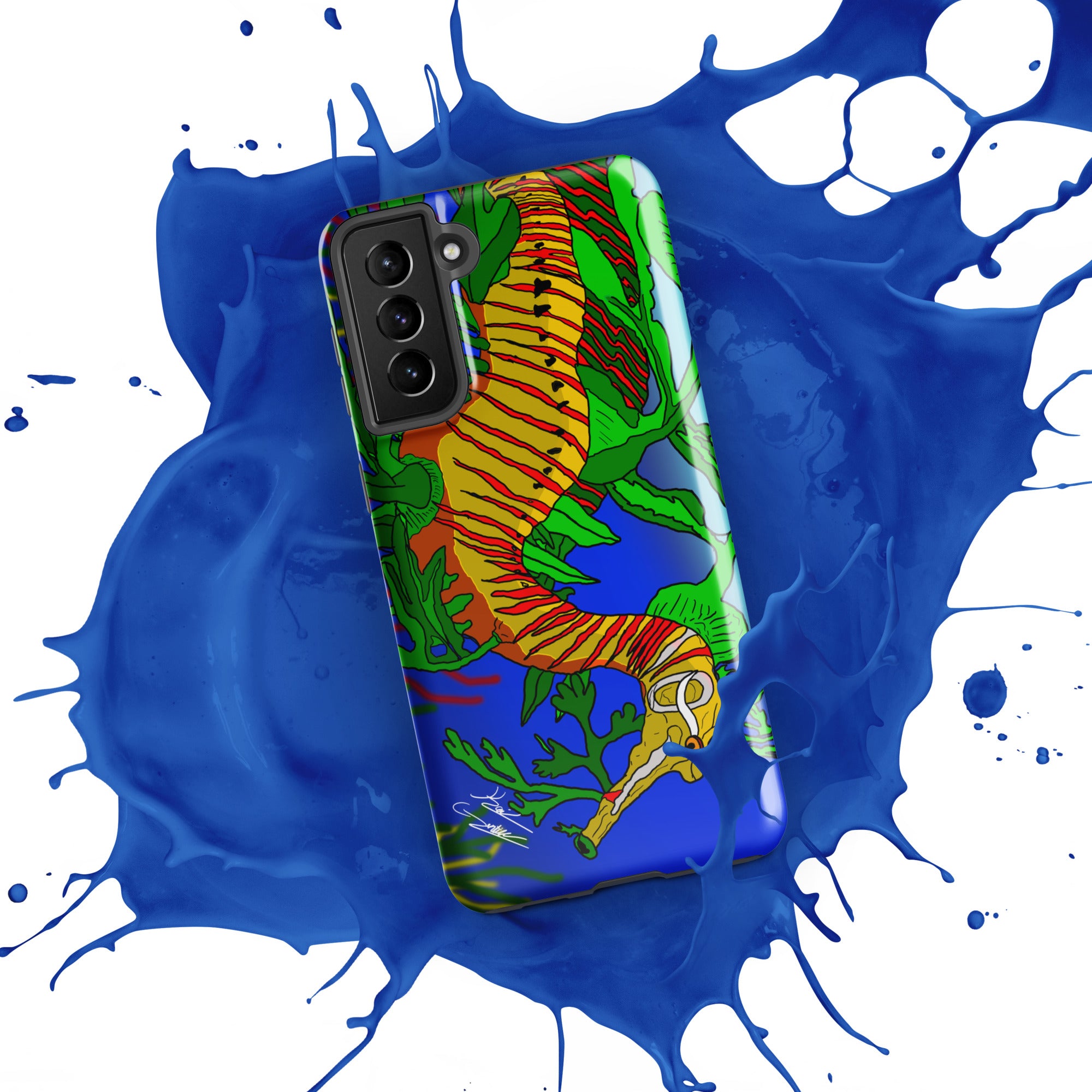 "Leafy Sea Dragon" By Kai Gentile Tough case for Samsung Phone®