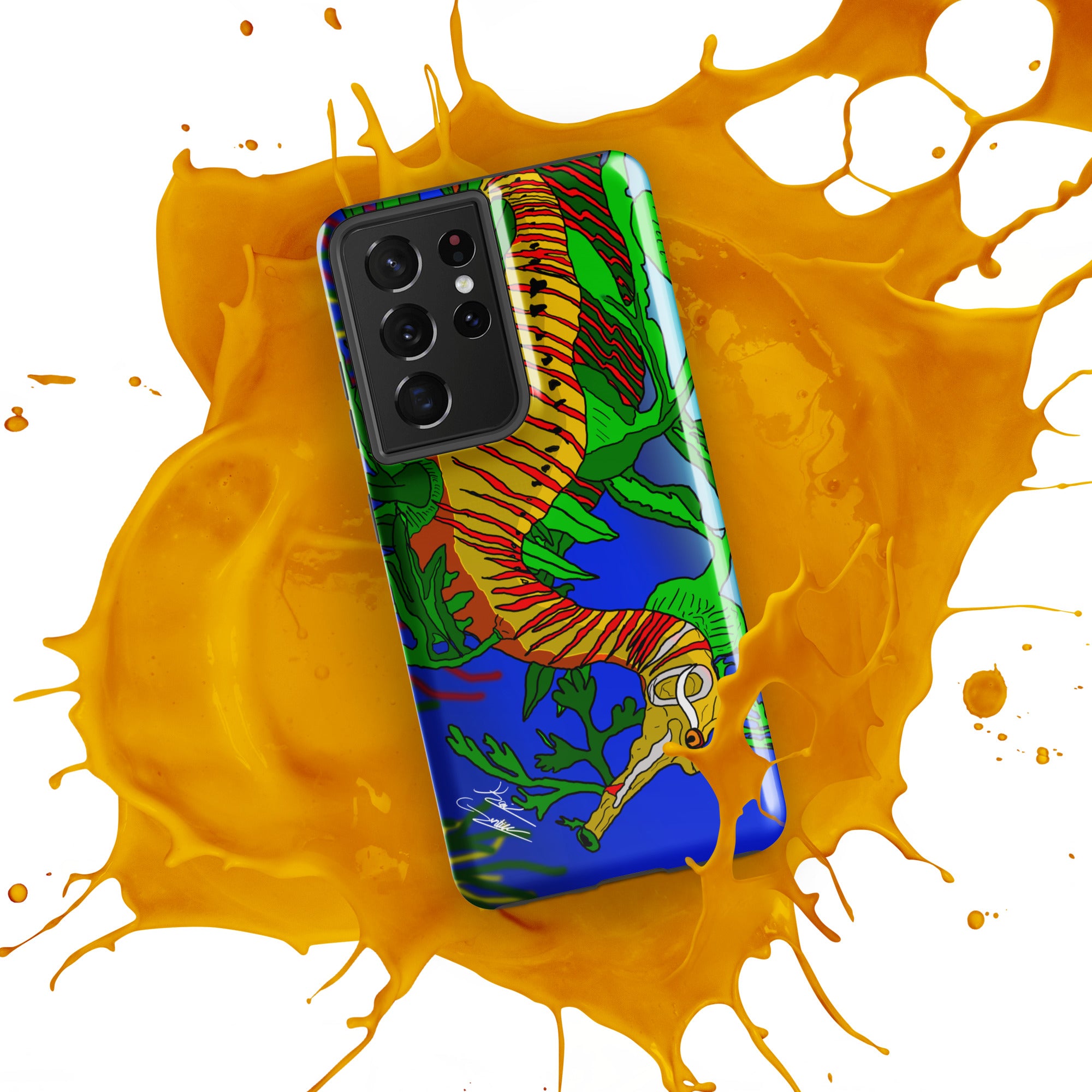 "Leafy Sea Dragon" By Kai Gentile Tough case for Samsung Phone®