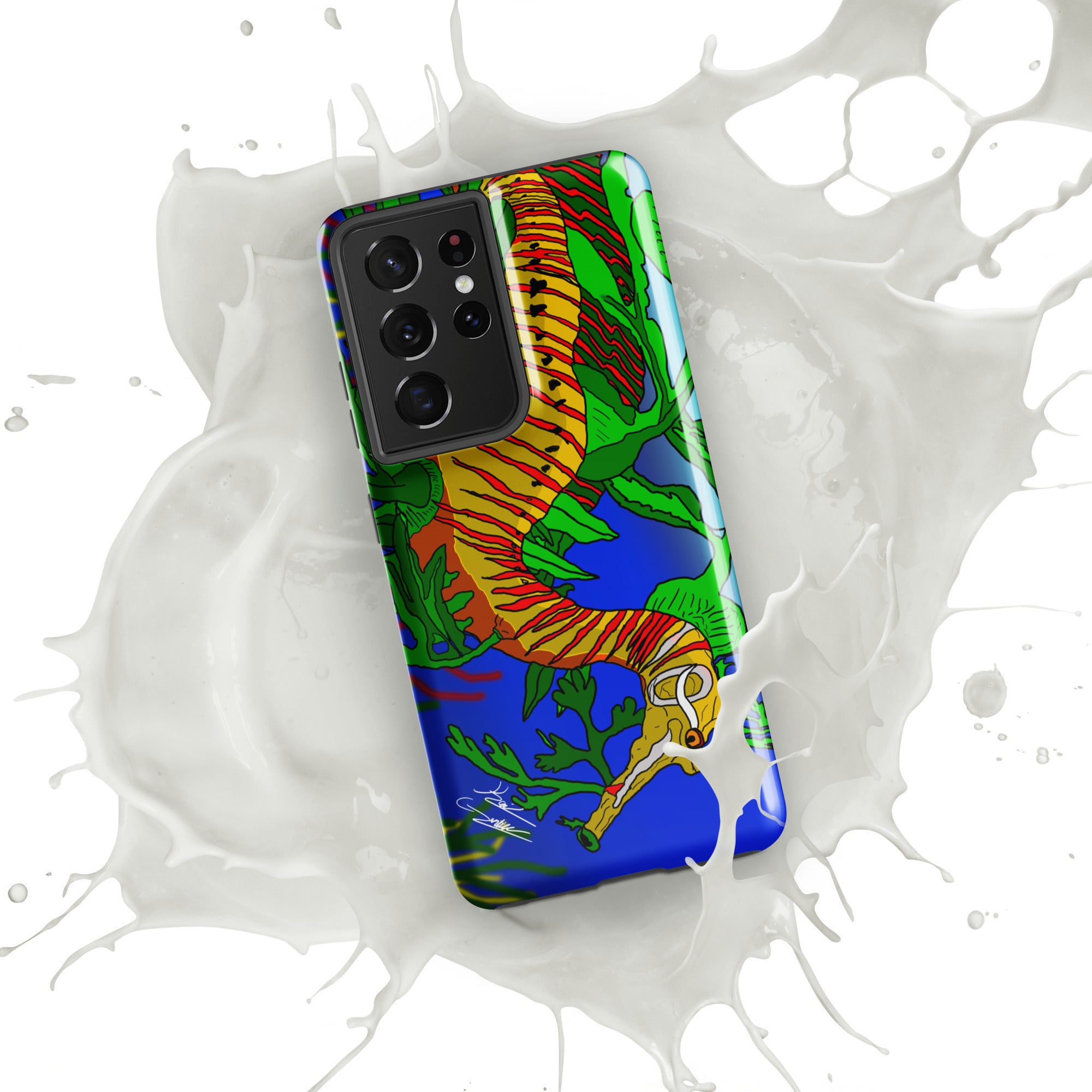"Leafy Sea Dragon" By Kai Gentile Tough case for Samsung Phone®