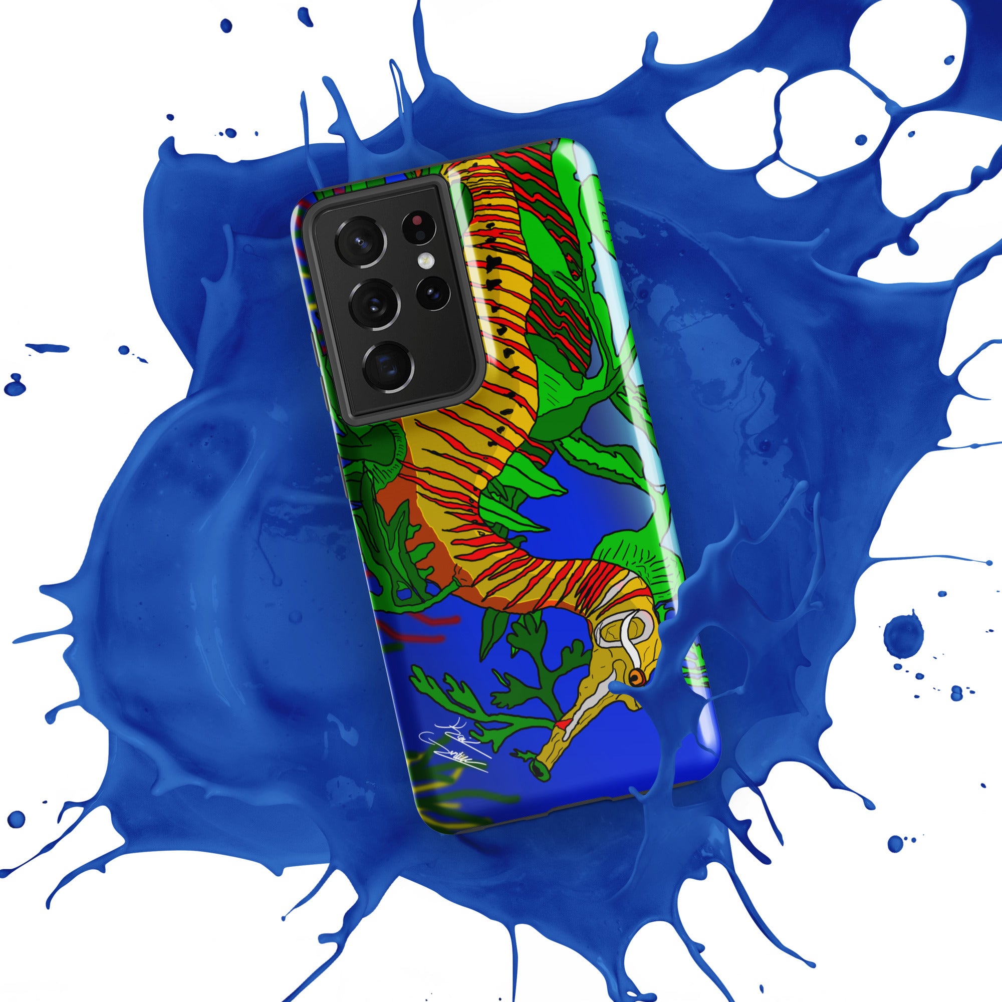 "Leafy Sea Dragon" By Kai Gentile Tough case for Samsung Phone®