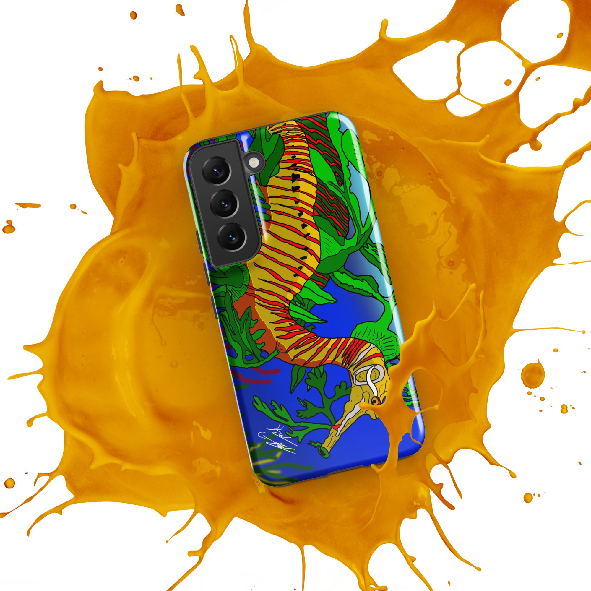 "Leafy Sea Dragon" By Kai Gentile Tough case for Samsung Phone®