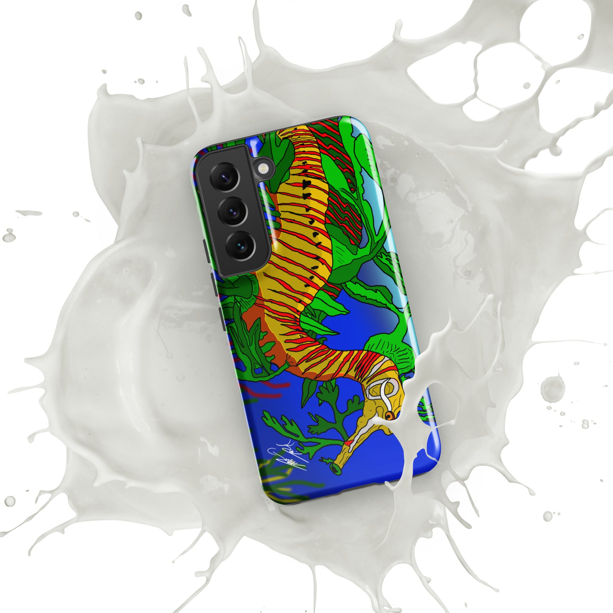 "Leafy Sea Dragon" By Kai Gentile Tough case for Samsung Phone®