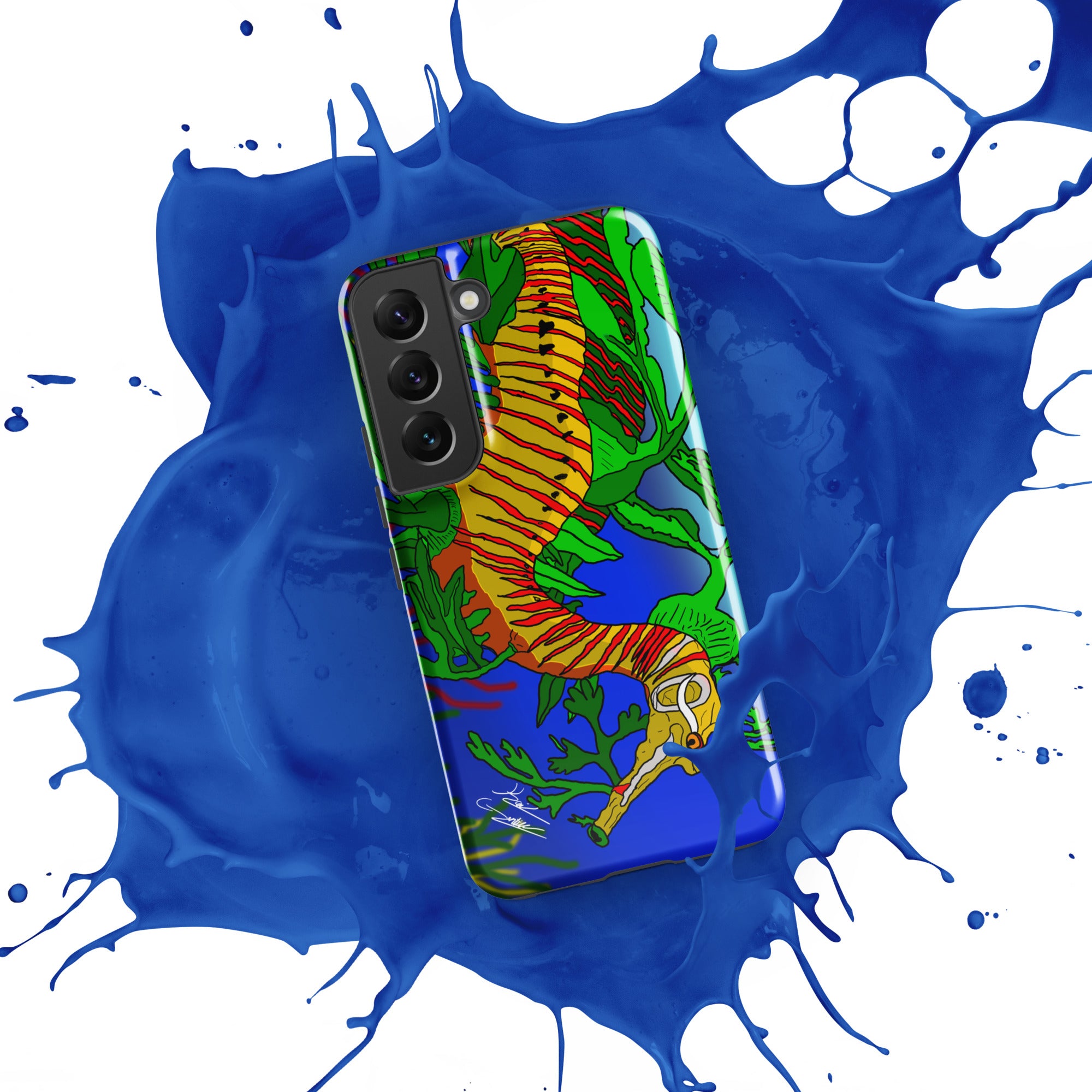 "Leafy Sea Dragon" By Kai Gentile Tough case for Samsung Phone®