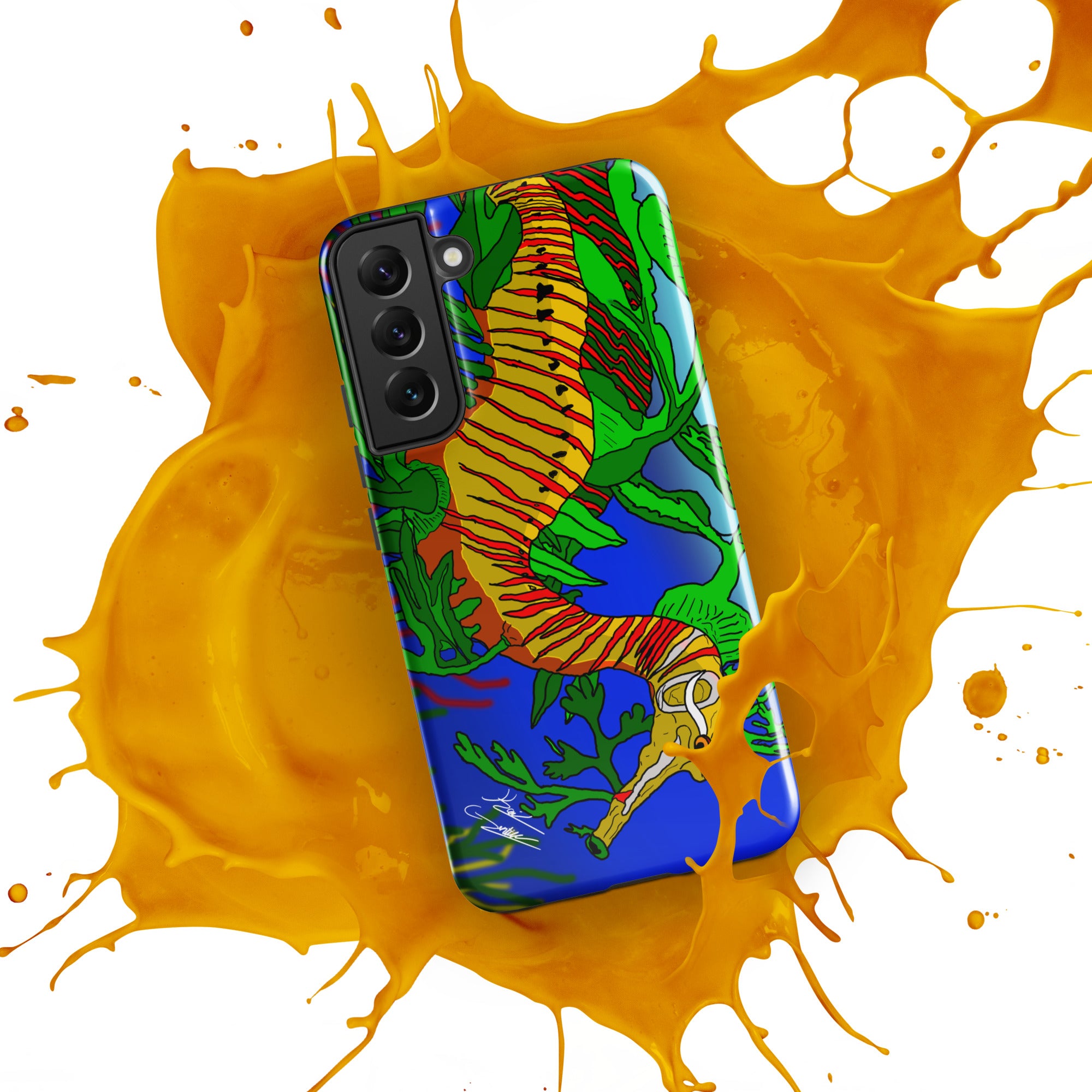 "Leafy Sea Dragon" By Kai Gentile Tough case for Samsung Phone®