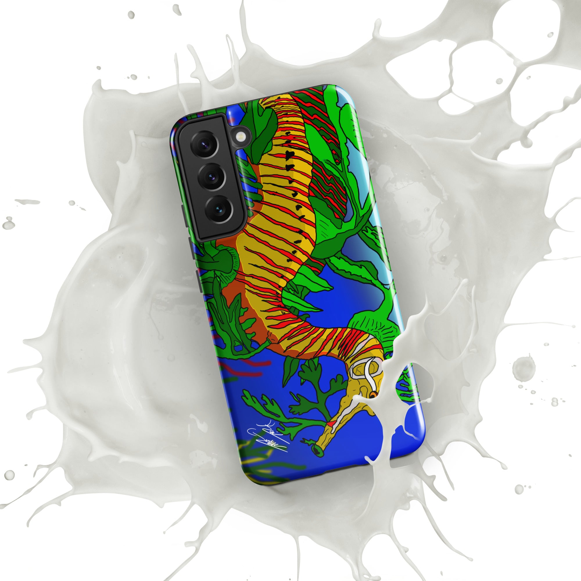 "Leafy Sea Dragon" By Kai Gentile Tough case for Samsung Phone®