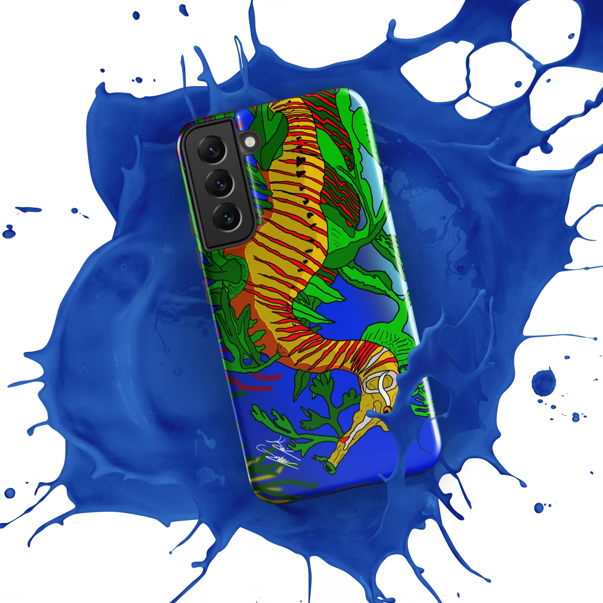"Leafy Sea Dragon" By Kai Gentile Tough case for Samsung Phone®