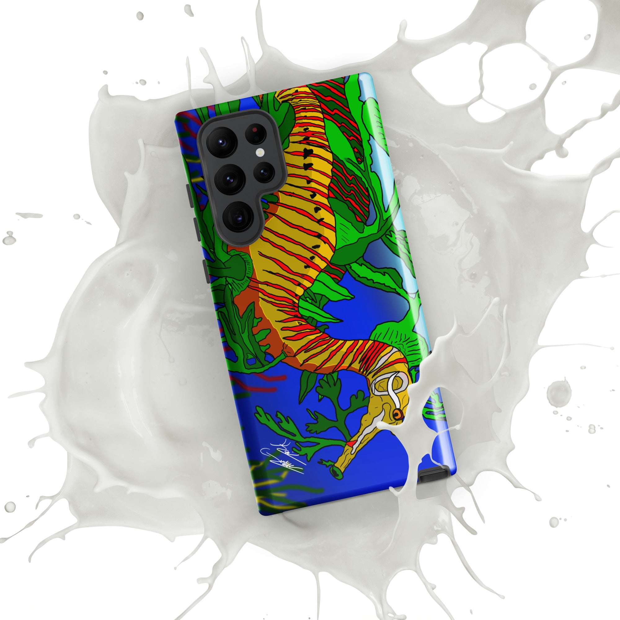 "Leafy Sea Dragon" By Kai Gentile Tough case for Samsung Phone®