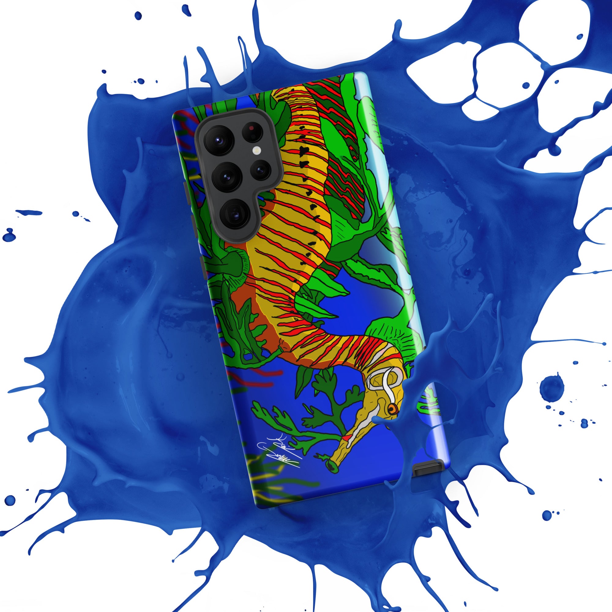 "Leafy Sea Dragon" By Kai Gentile Tough case for Samsung Phone®
