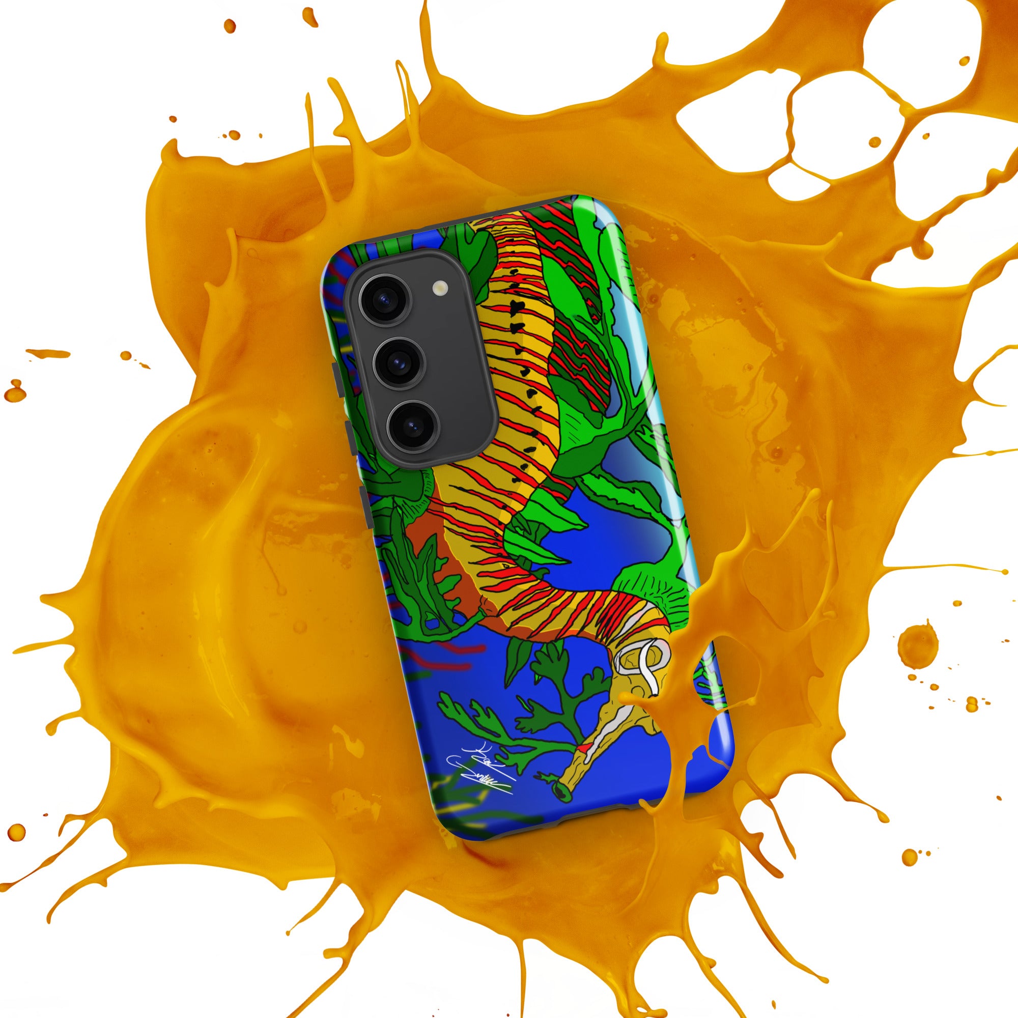 "Leafy Sea Dragon" By Kai Gentile Tough case for Samsung Phone®