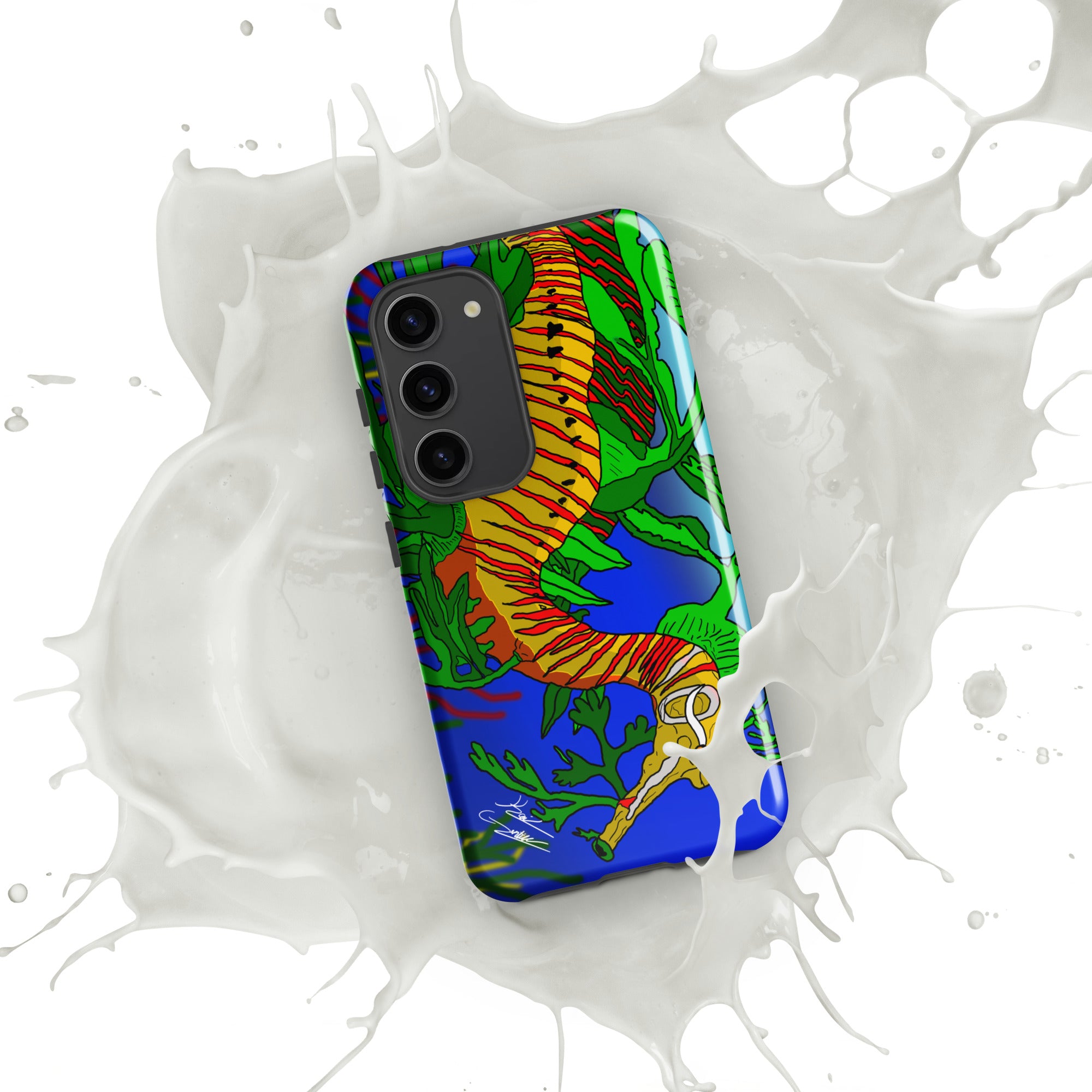 "Leafy Sea Dragon" By Kai Gentile Tough case for Samsung Phone®