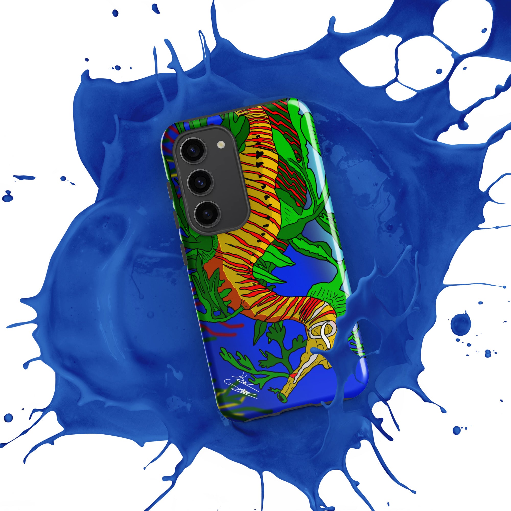 "Leafy Sea Dragon" By Kai Gentile Tough case for Samsung Phone®