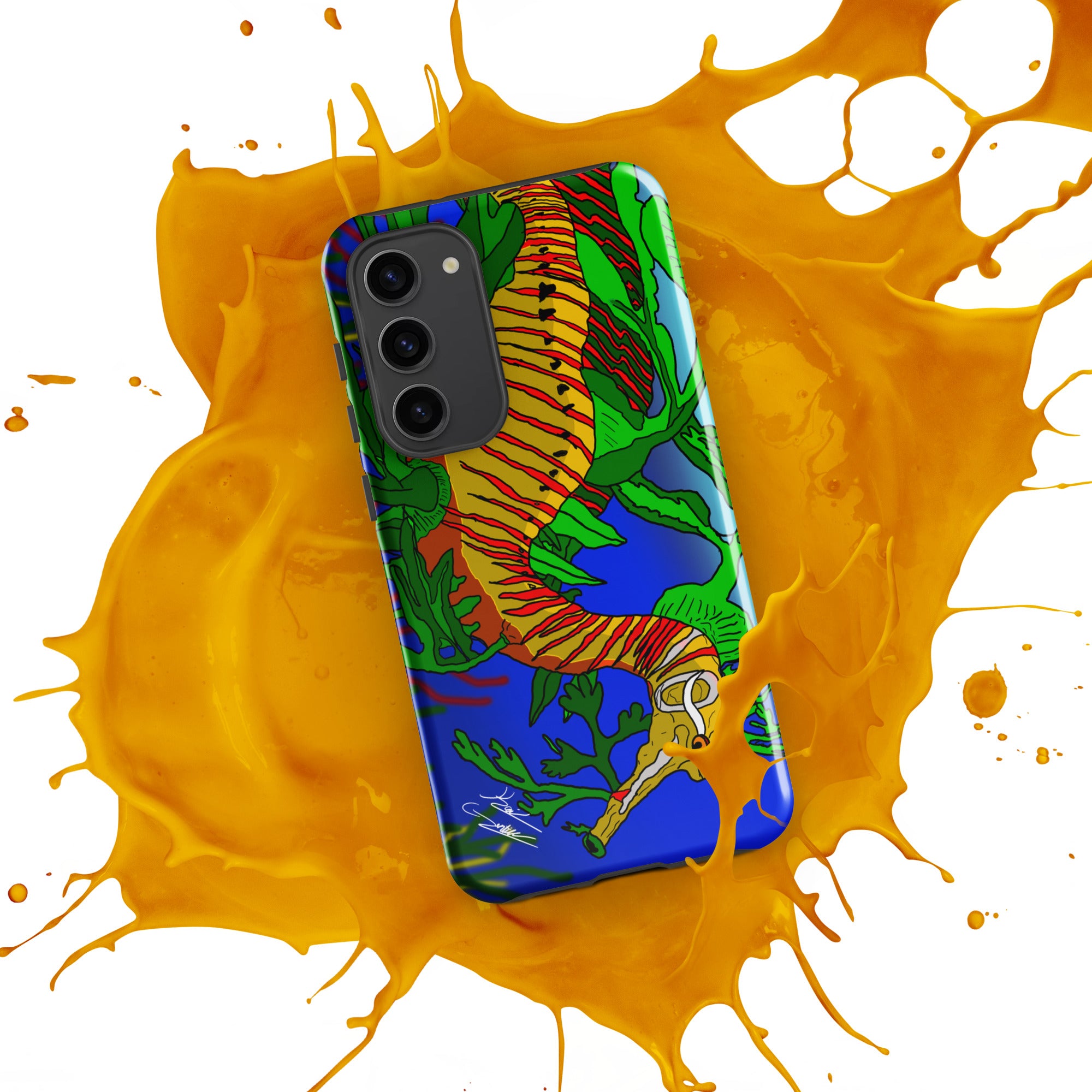 "Leafy Sea Dragon" By Kai Gentile Tough case for Samsung Phone®