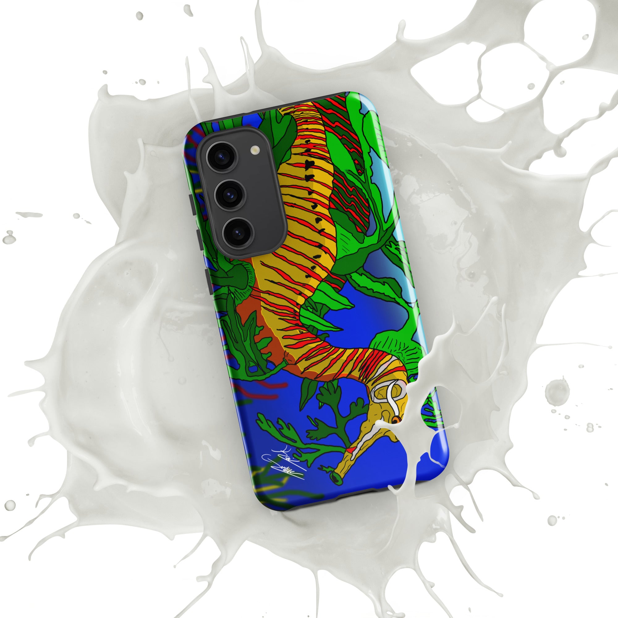 "Leafy Sea Dragon" By Kai Gentile Tough case for Samsung Phone®