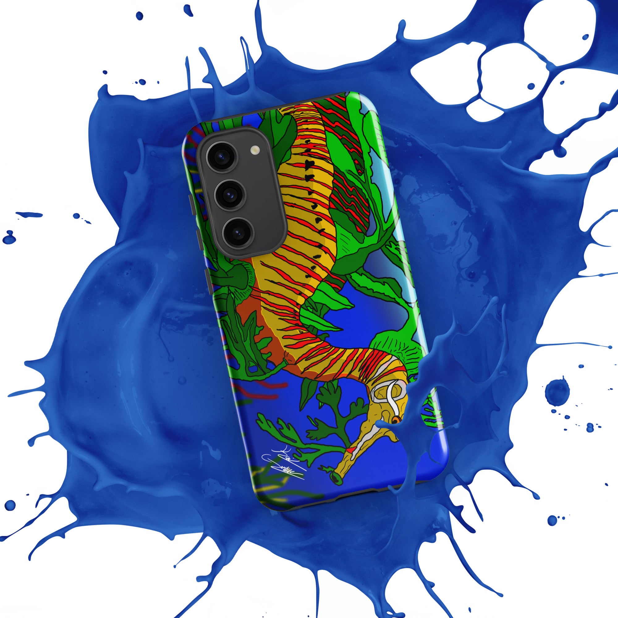 "Leafy Sea Dragon" By Kai Gentile Tough case for Samsung Phone®