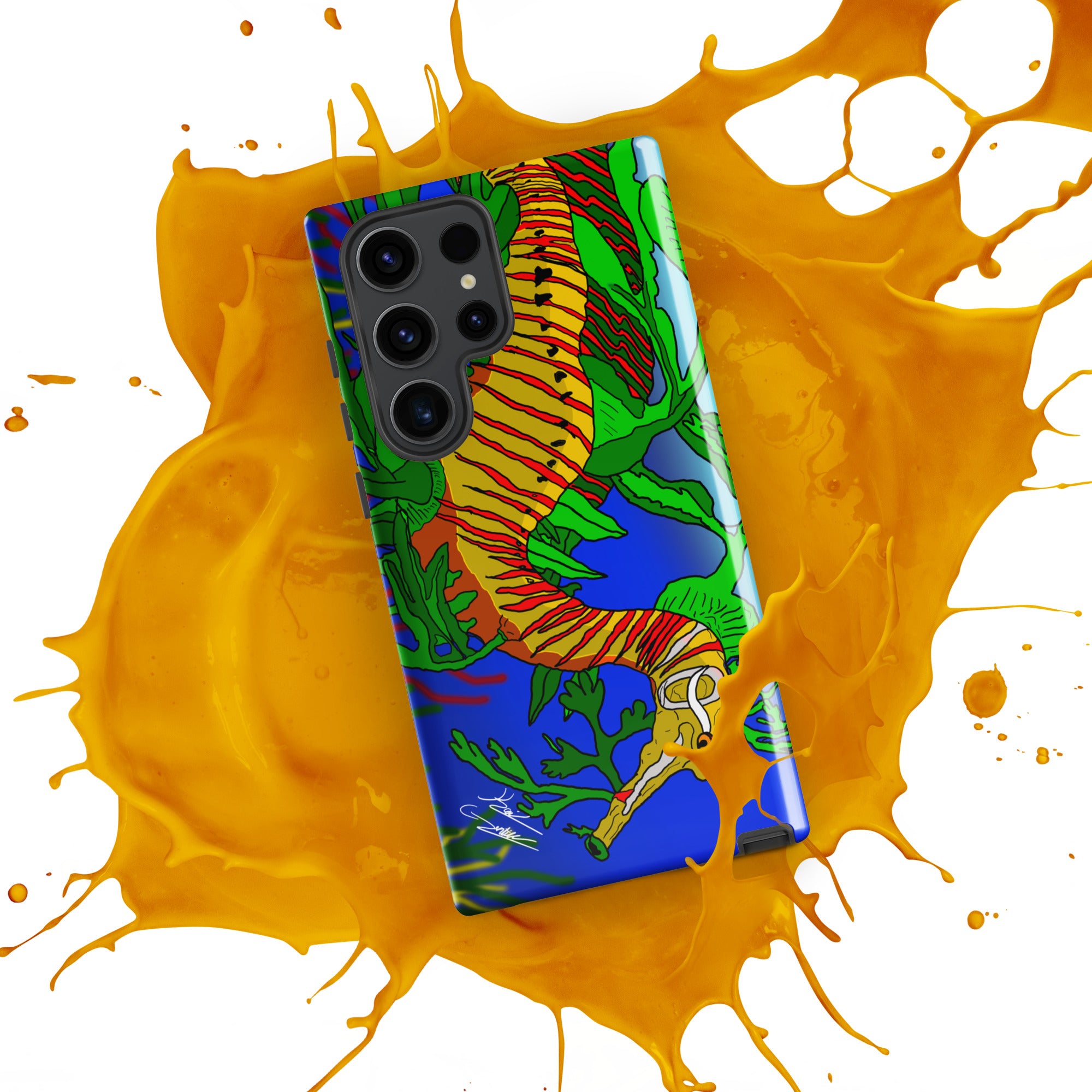 "Leafy Sea Dragon" By Kai Gentile Tough case for Samsung Phone®