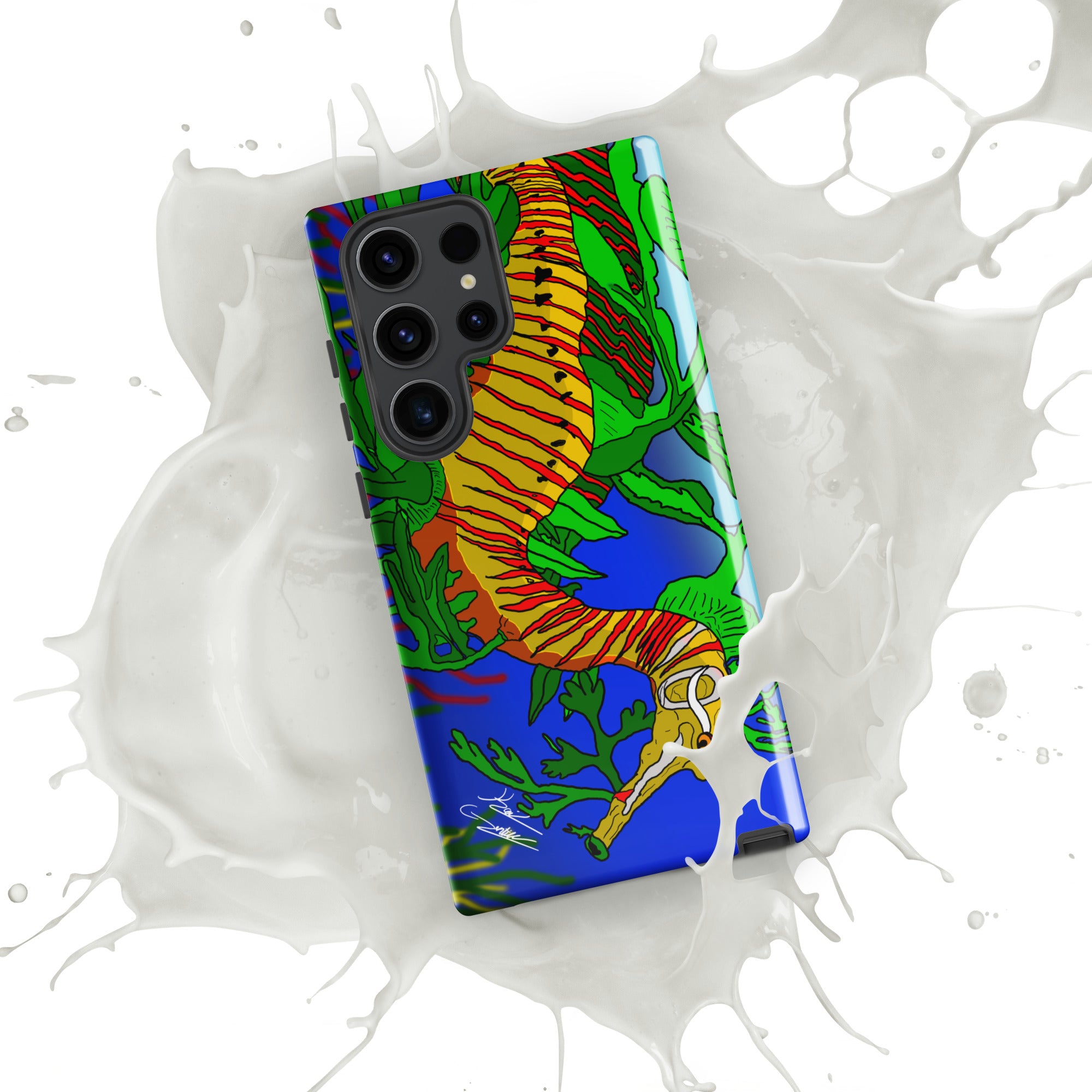"Leafy Sea Dragon" By Kai Gentile Tough case for Samsung Phone®