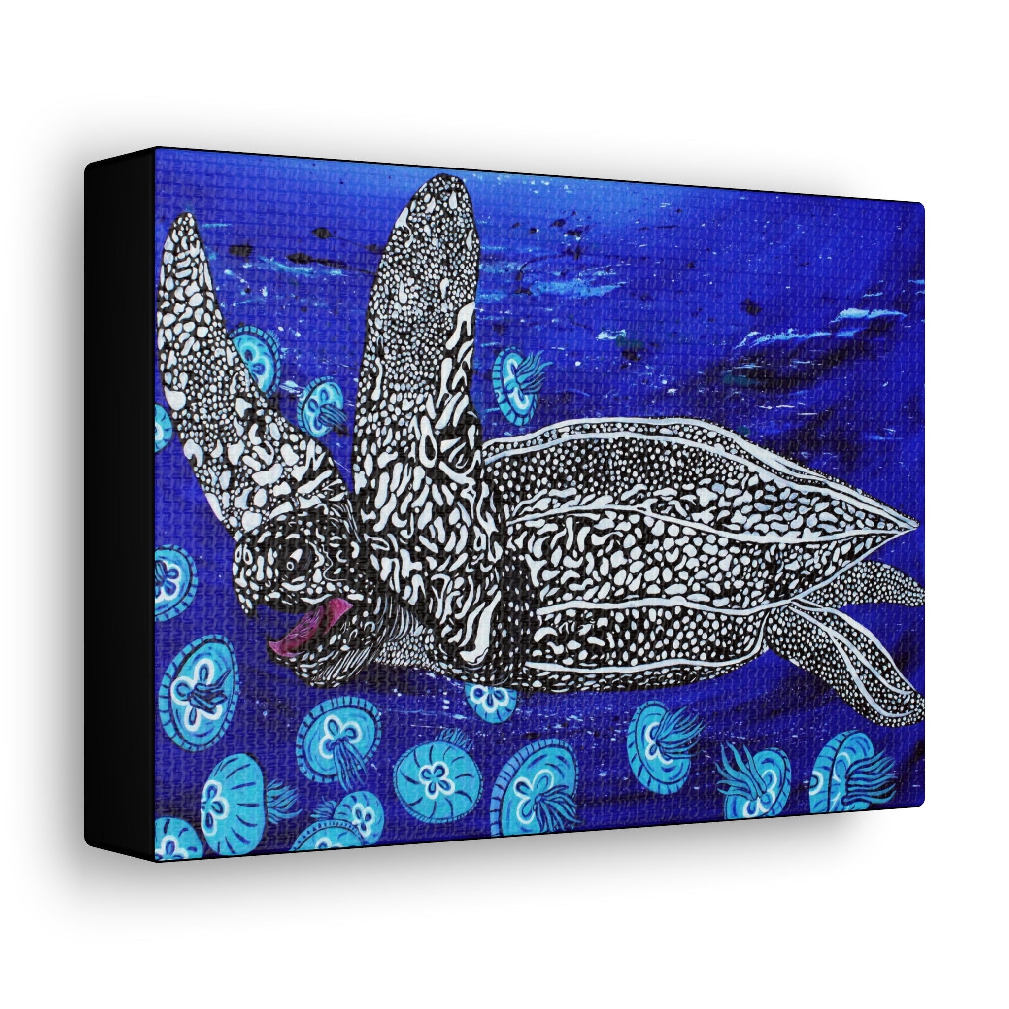 "Leatherback" By Kai Gentile Reproduced On Gallery Wrapped Canvas