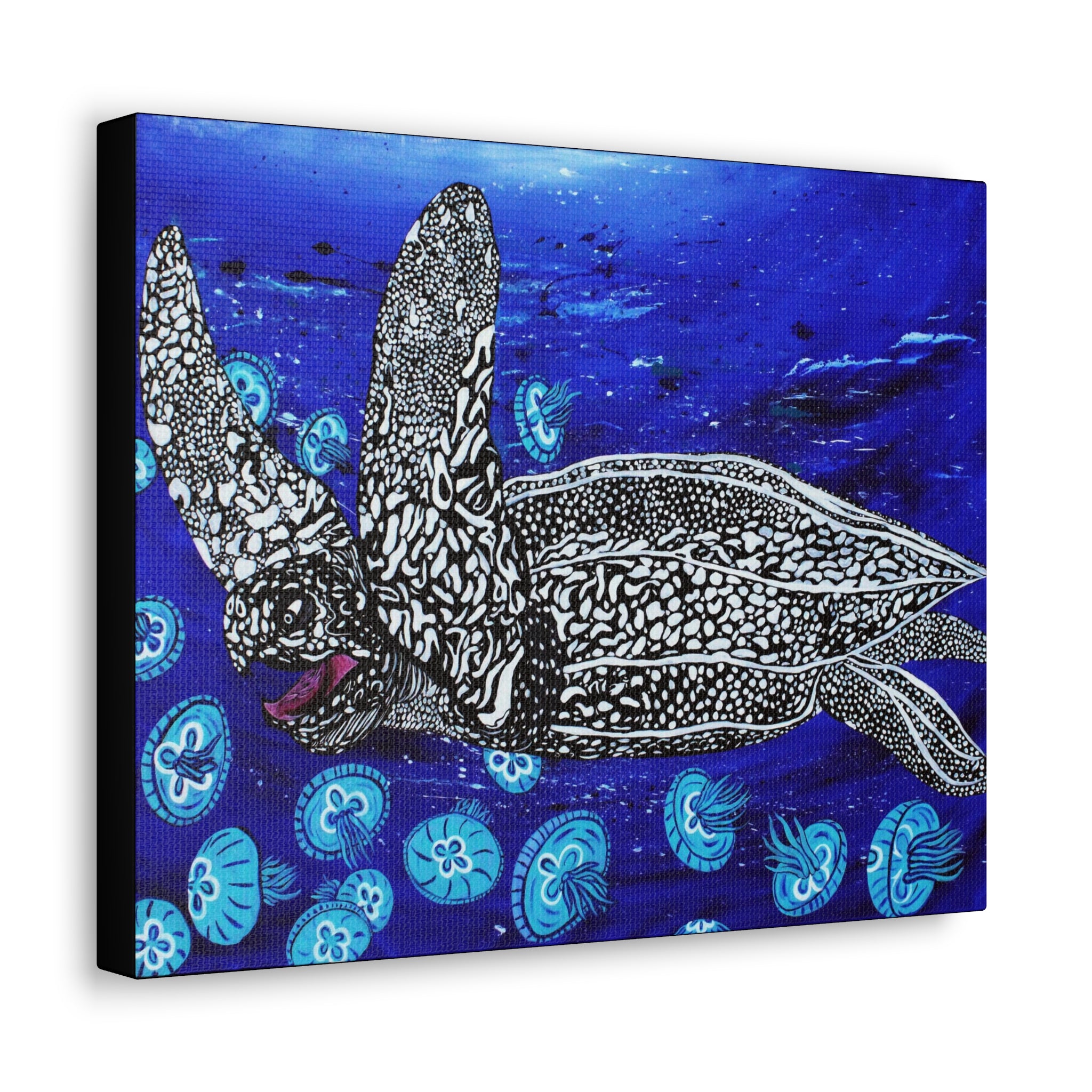 "Leatherback" By Kai Gentile Reproduced On Gallery Wrapped Canvas