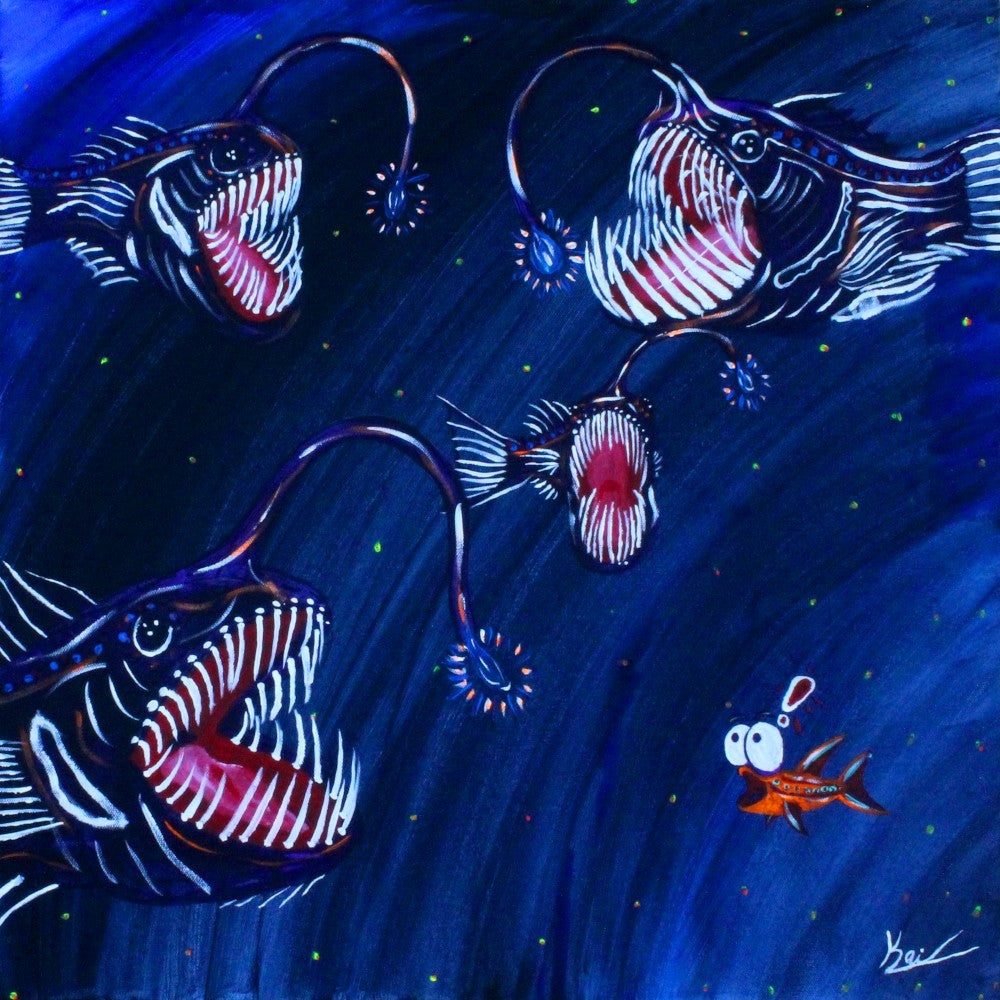 "Angler's Song" By Kai Gentile Original Painting