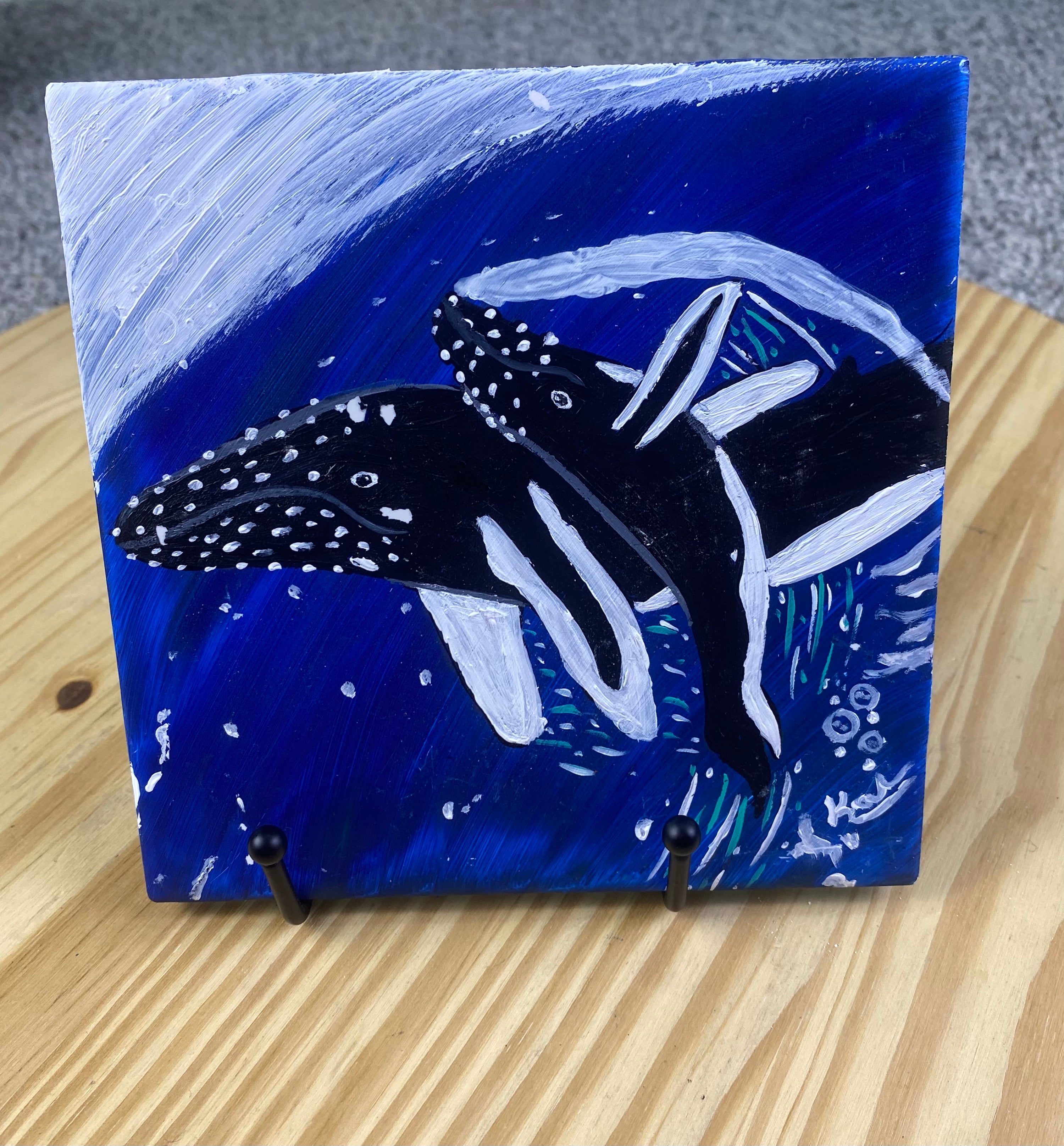 Humpback Whales Tile