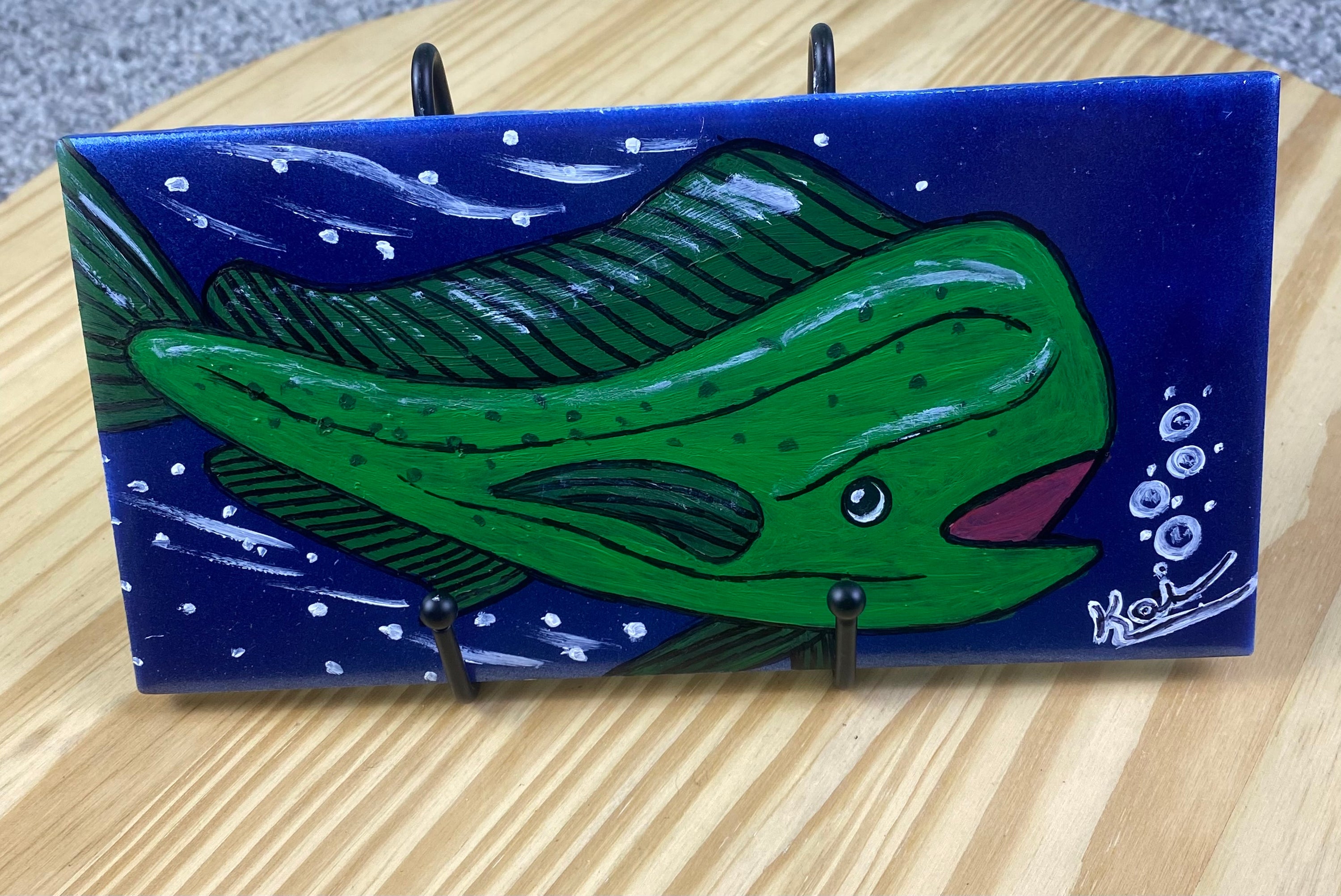 Mahi mahi tile