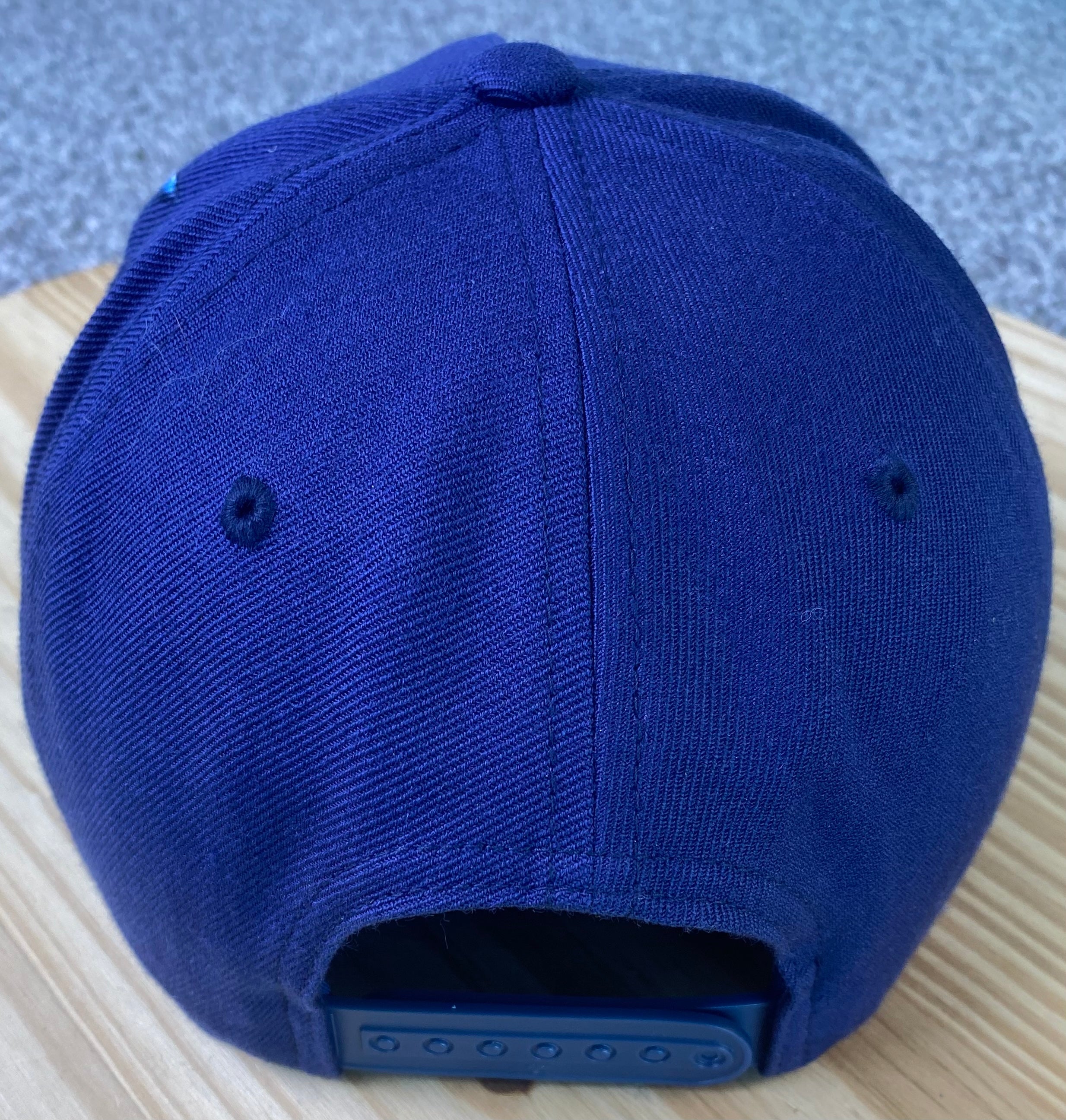 Hammer Head Hat, Navy, Original Hand Painted, Snapback