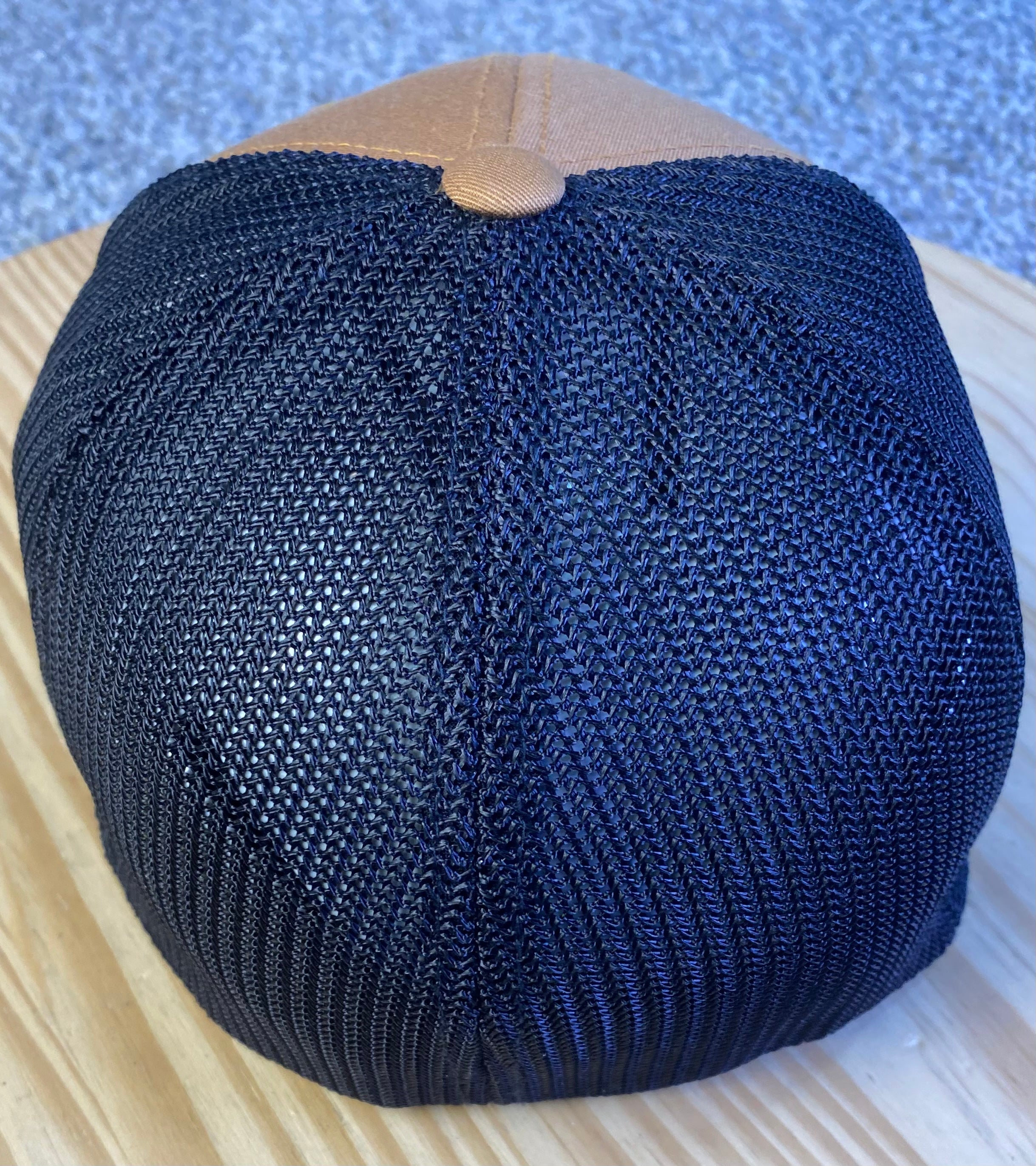 Bulb Fish Hat, Original Hand Painted, FlexFit
