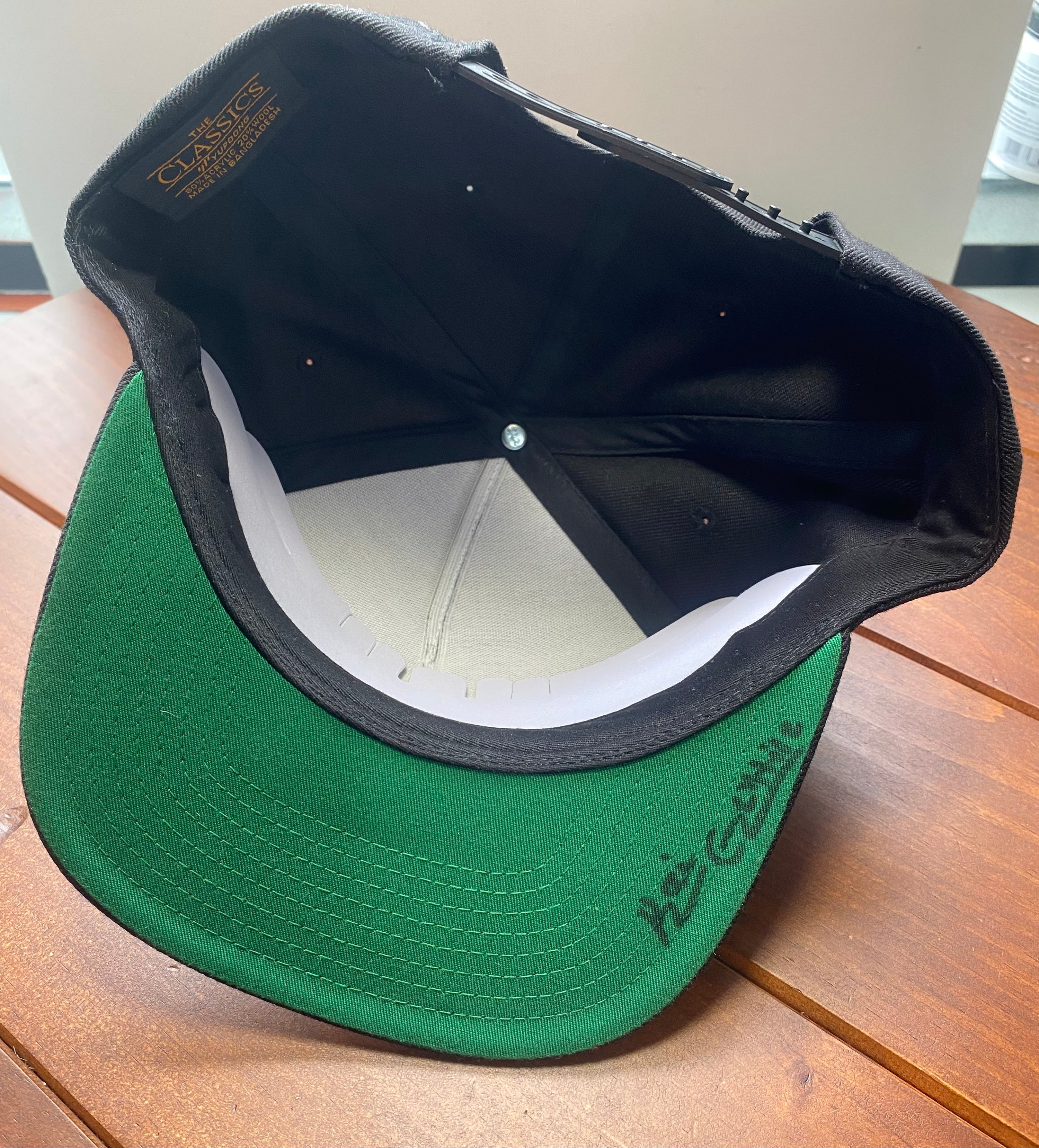 Great White Shark Hat, blue, Original Hand Painted, Snapback