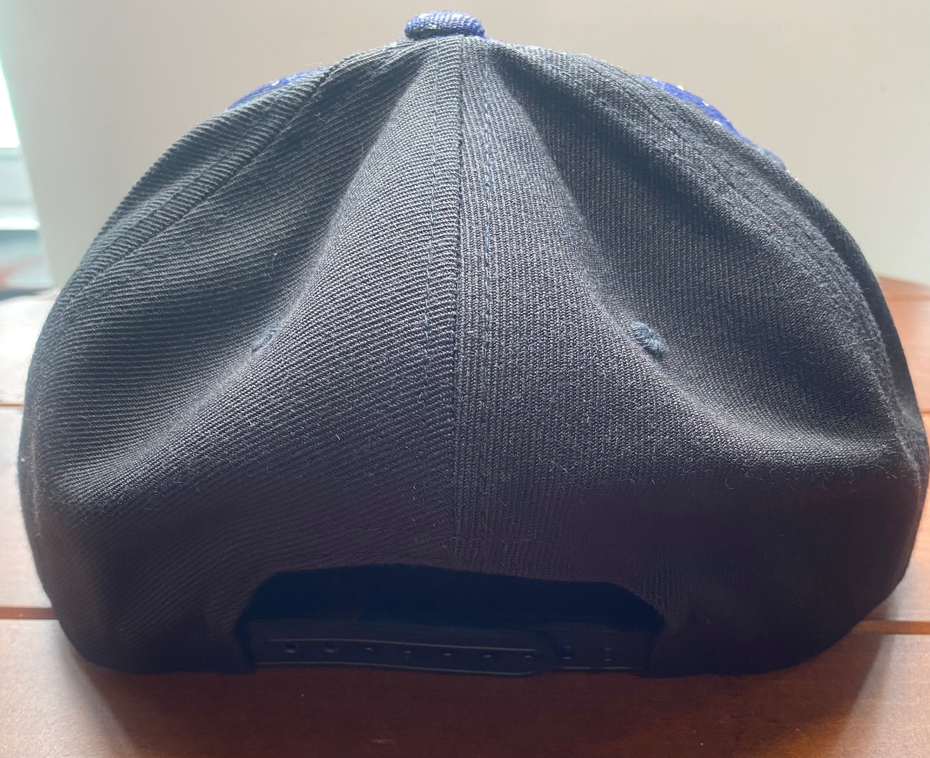 Space Orca Hat, black, Original Hand Painted, Snapback