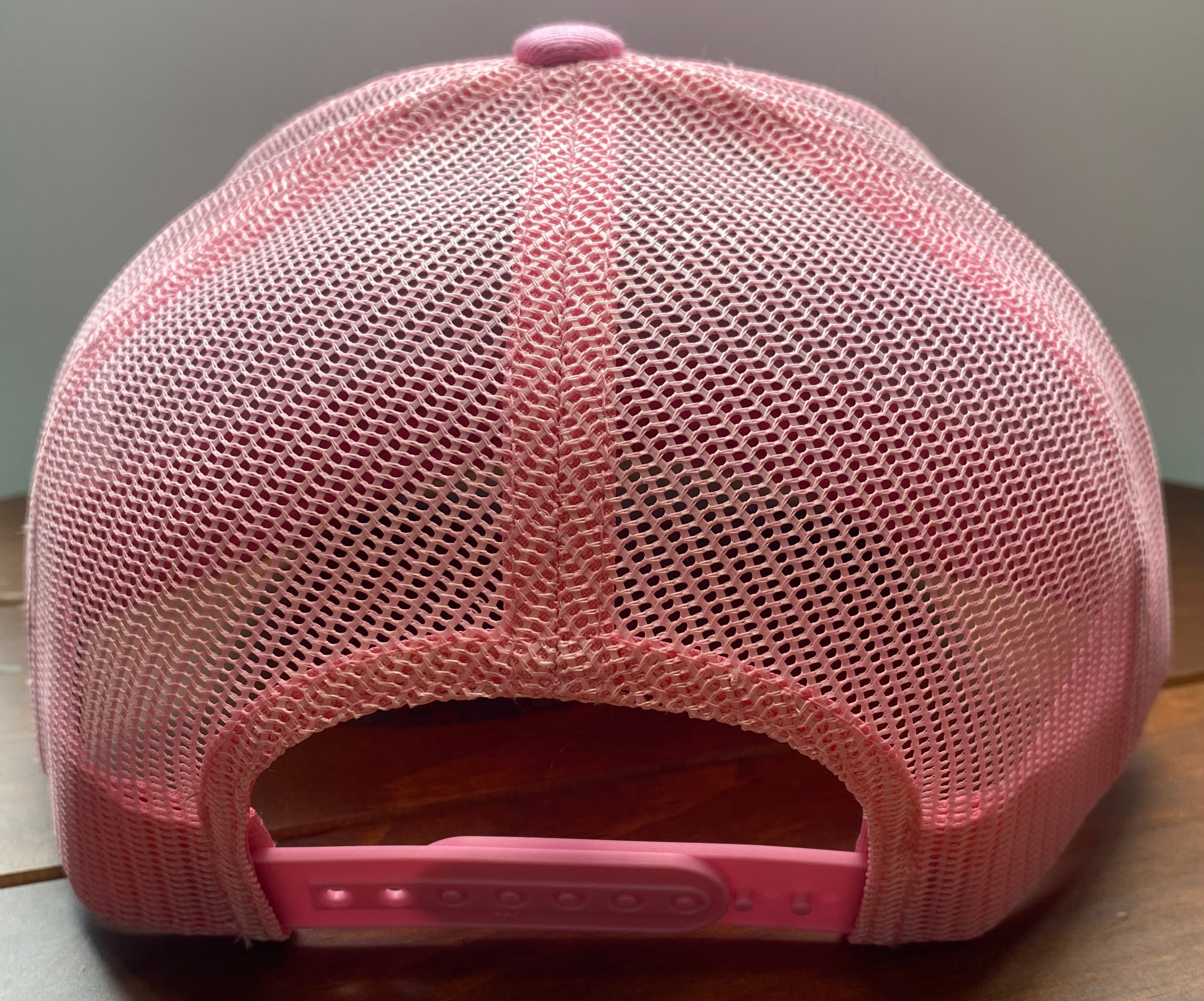 Little Blue Octopus Hat, pink, Original Hand Painted, Snapback